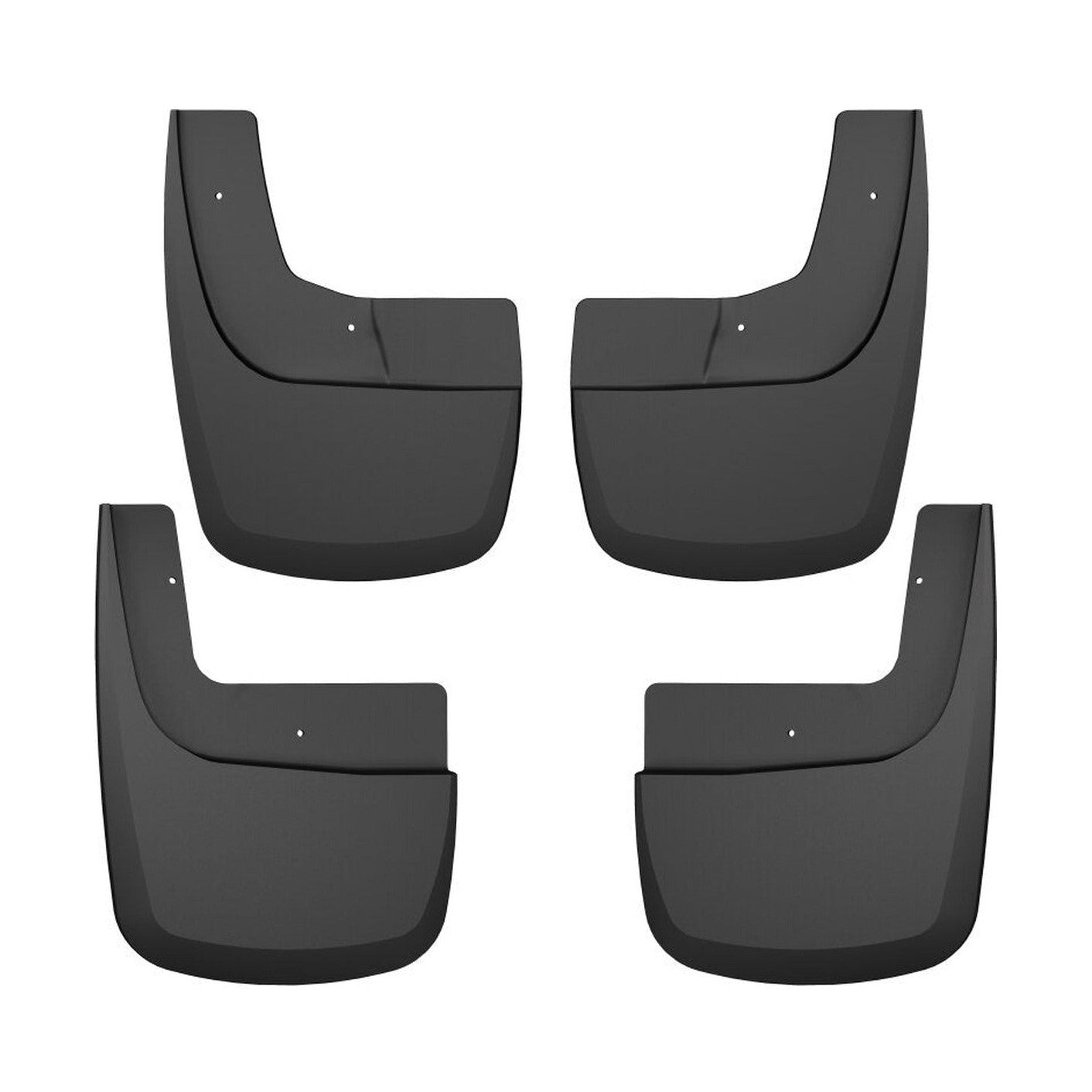 Husky Liners Husky Liners 21-23 Ford F-150 Raptor SuperCrew CC Front & Rear Mud Guards - Black
