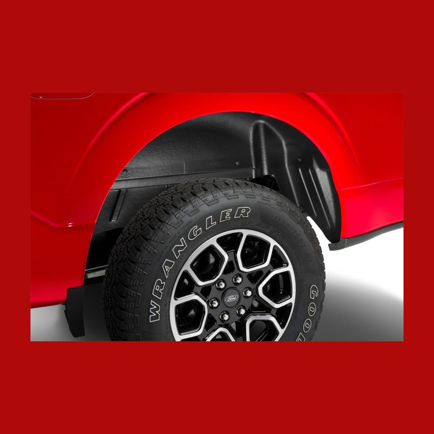 Husky Liners Husky Liners 21-23 Ford F-150 Rear Wheel Well Guards - Black