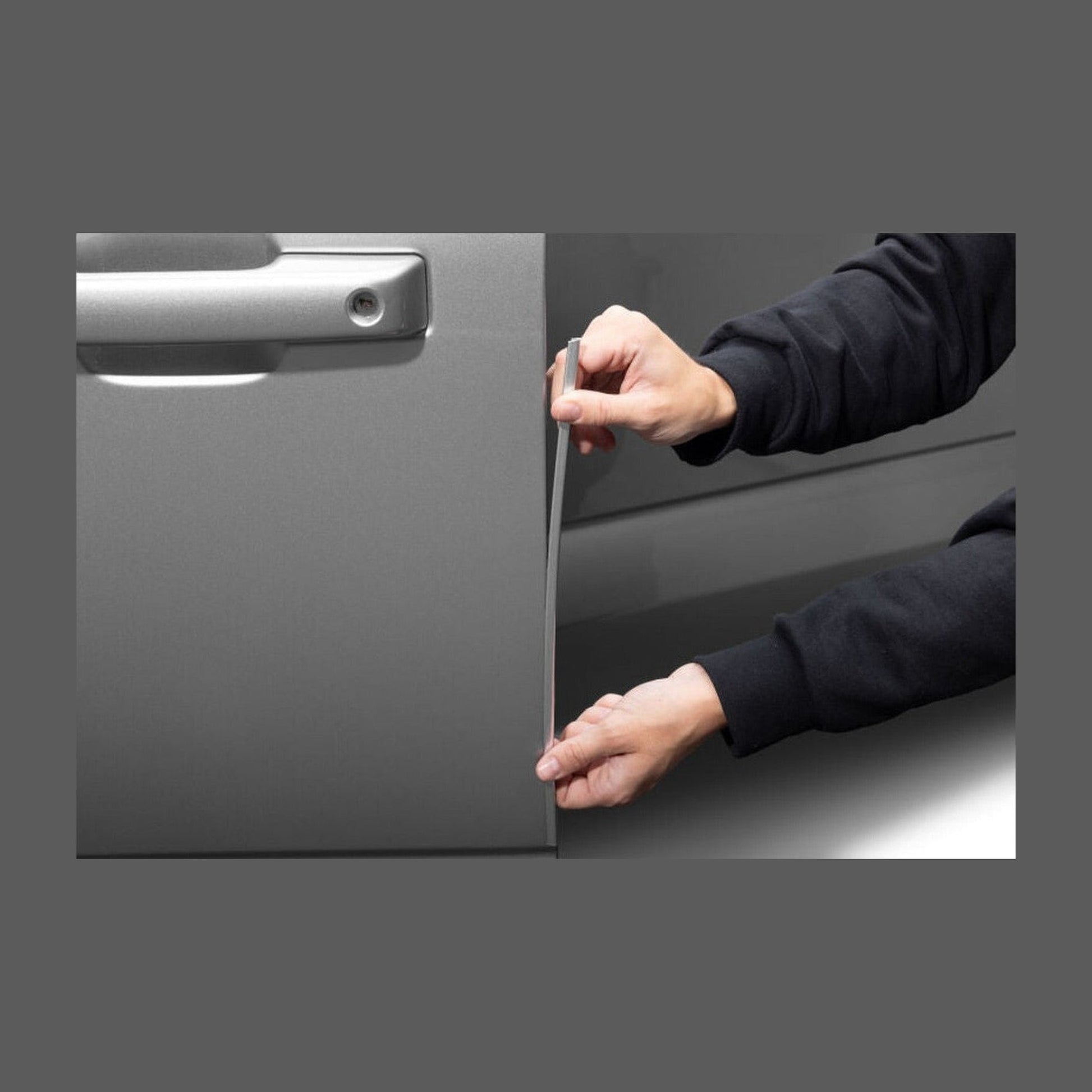 Husky Liners Husky Liners 21-25 Ford F150 Door Edge Guards (4pc Set) - Oxford White, installed