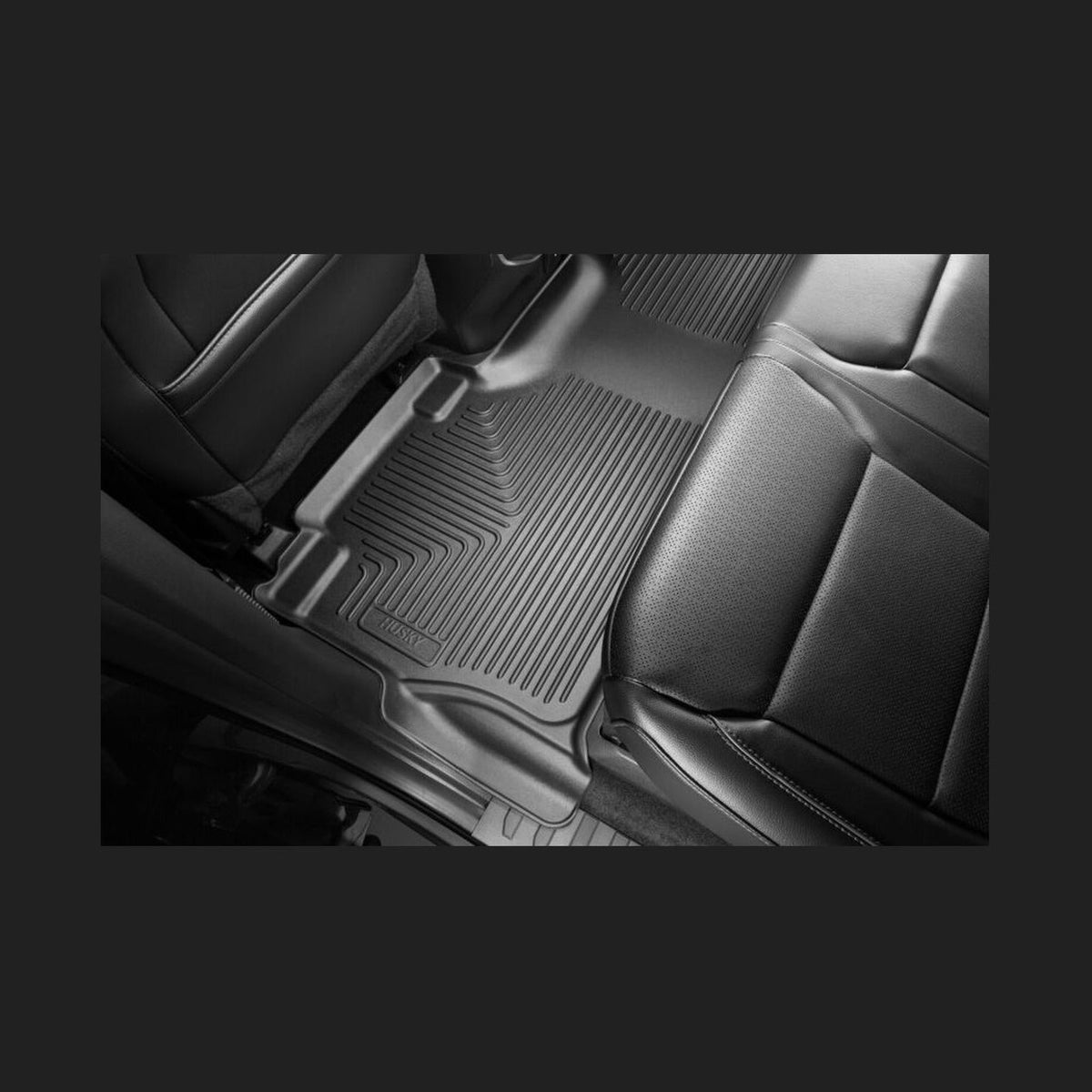 Husky Liners Husky Liners 21-24 Ford F-150 SuperCrew Weatherbeater Black Front & 2nd Seat Floor Liners, installed