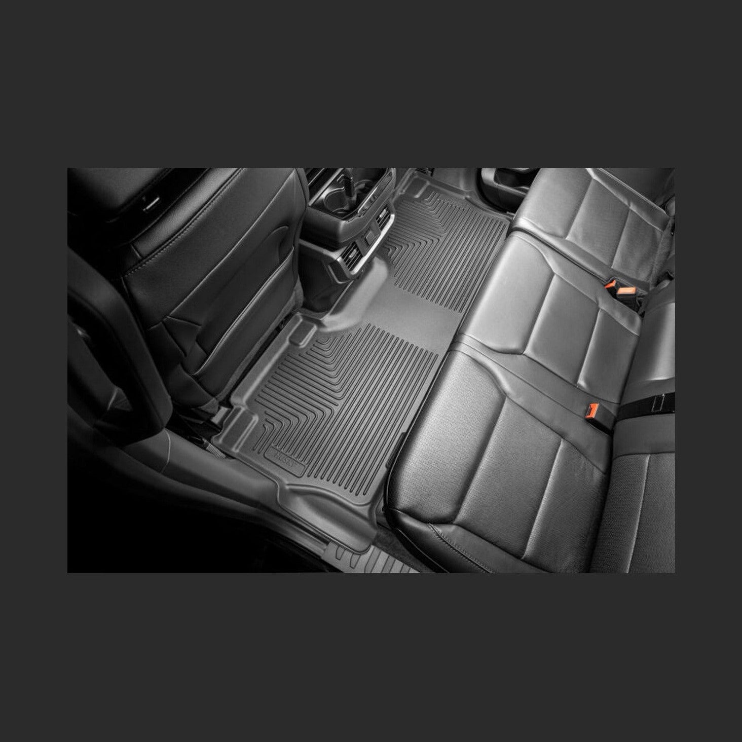 Husky Liners Husky Liners 21-24 Ford F-150 SuperCrew Weatherbeater Black Front & 2nd Seat Floor Liners, installed