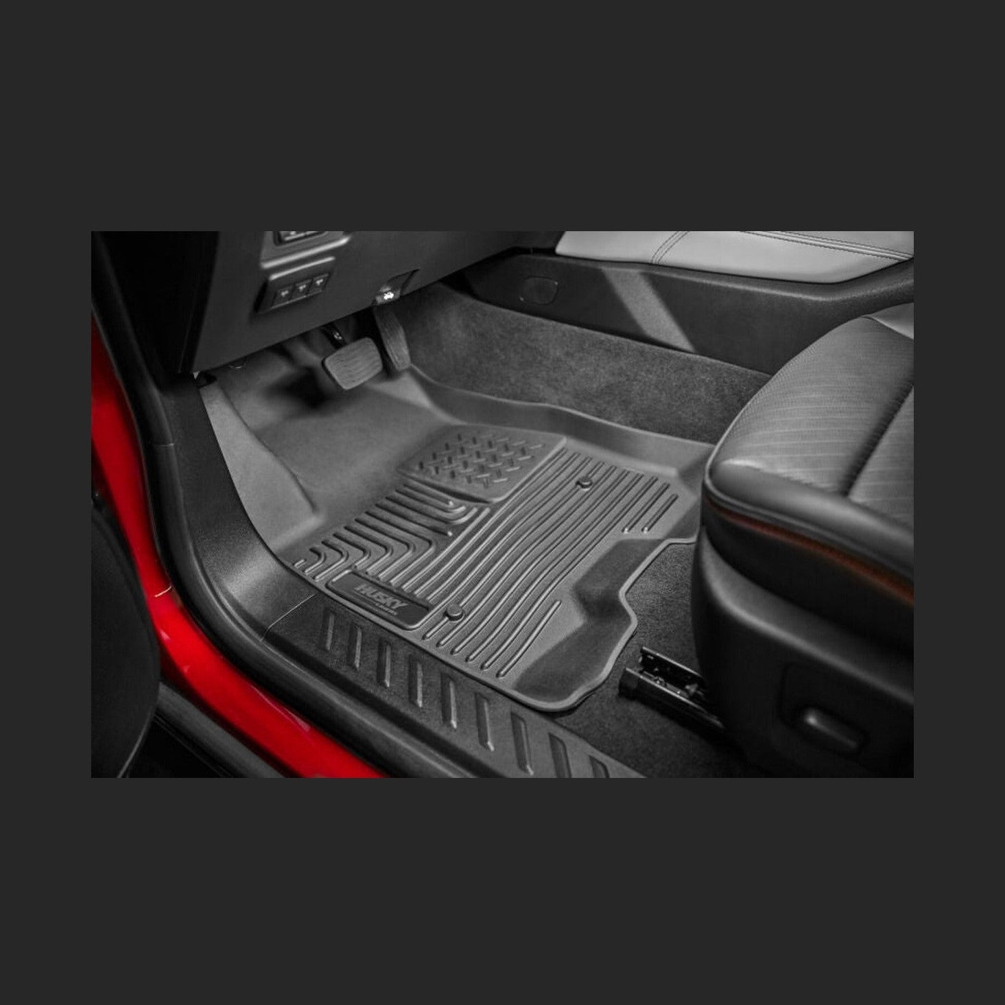 Husky Liners Husky Liners 10-12 Ford Mustang WeatherBeater Combo Black Floor Liners, installed