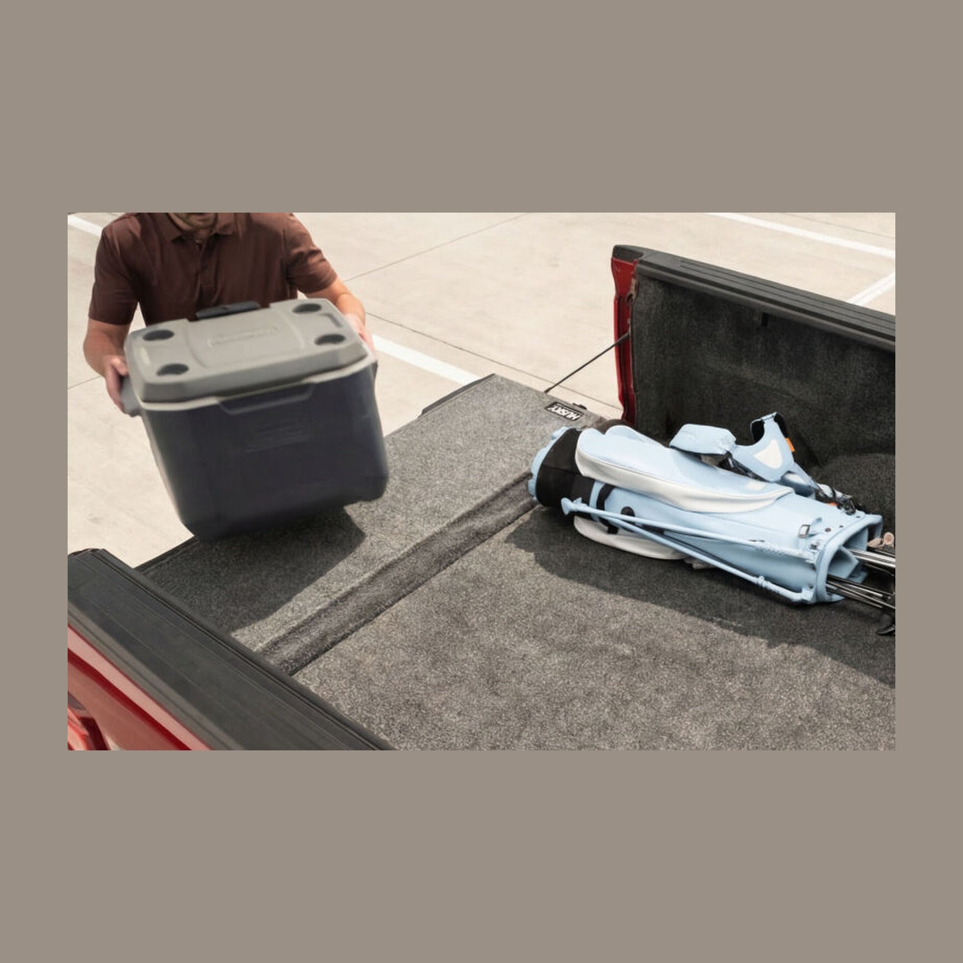 Husky Liners Husky Liners 15-26 Ford F-150 SuperCrew 5ft Bed & 22-26 Lightning Guardian Comfort Bed Liner - Full, installed
