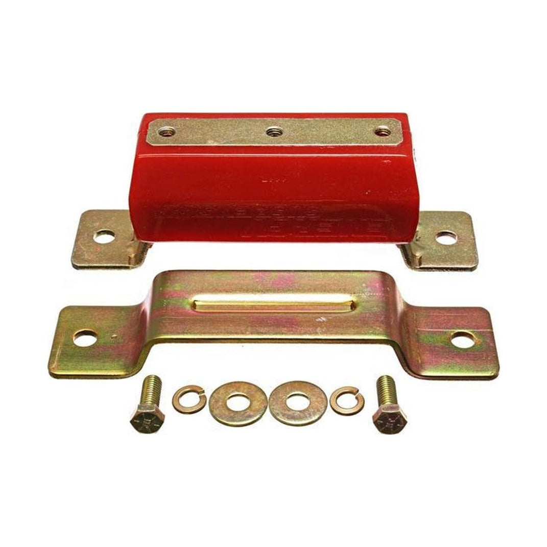 Energy Suspension Energy Suspension 2011+ Ford Mustang w/ MT-82 Trans Red Trans Mount Insert Set