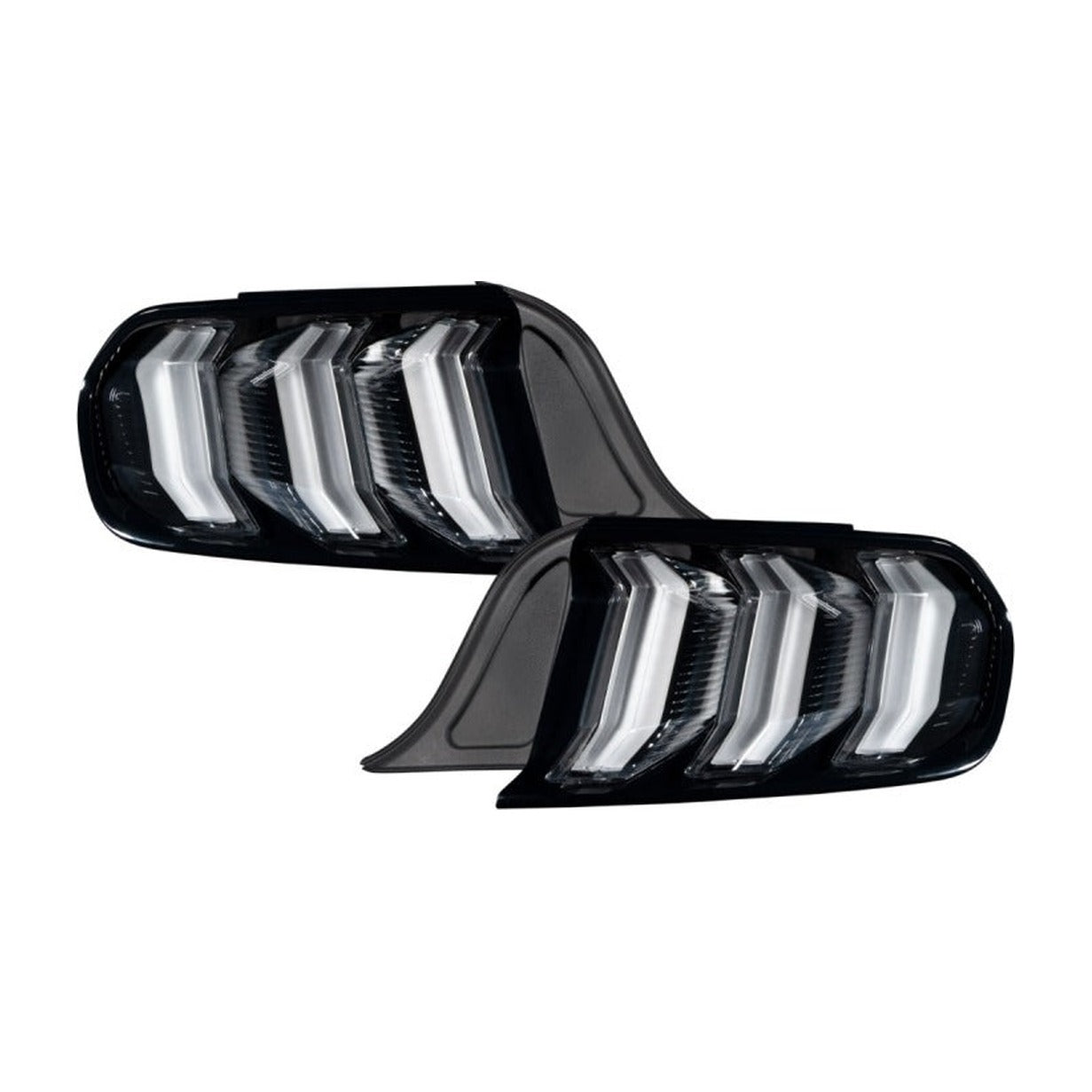 FORM Lighting Form Lighting 2015-2023 Ford Mustang LED Tail Lights Clear (Pair)