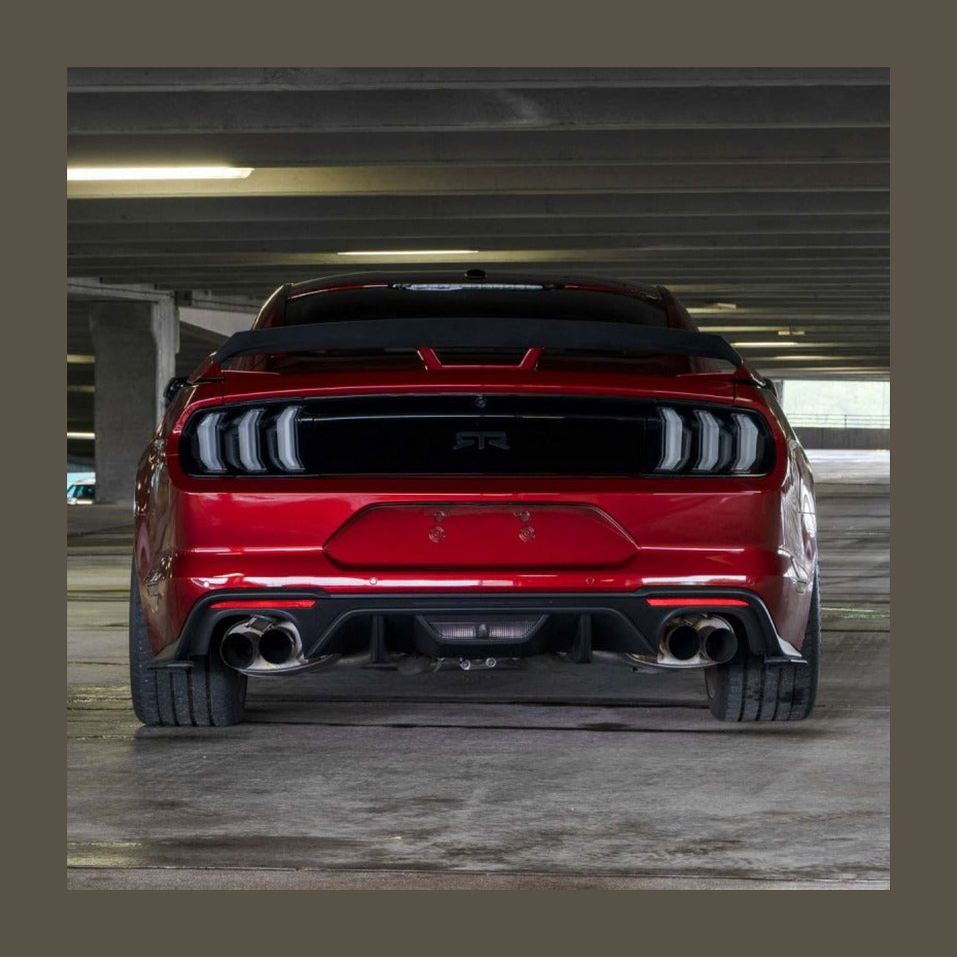 FORM Lighting Form Lighting 2015-2023 Ford Mustang LED Tail Lights Clear (Pair)