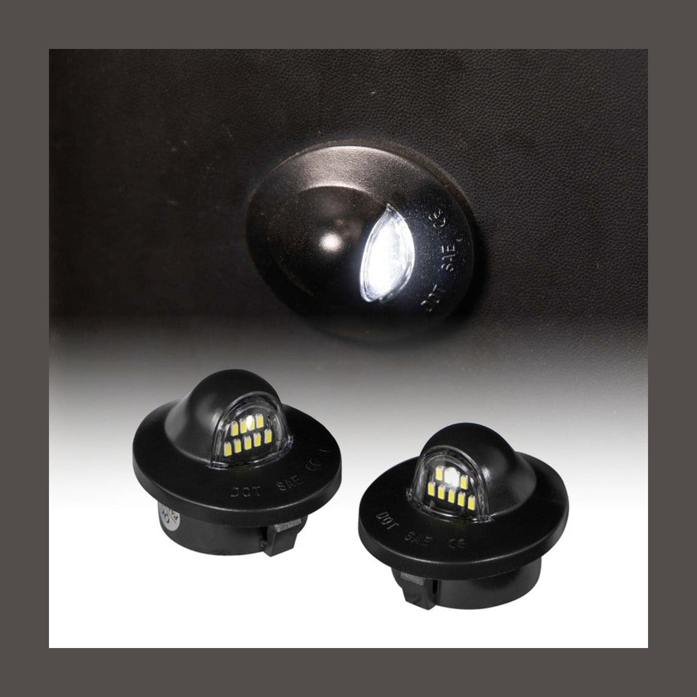 FORM Lighting Form Lighting 1990 F-150 LED License Plate Lights (Pair)