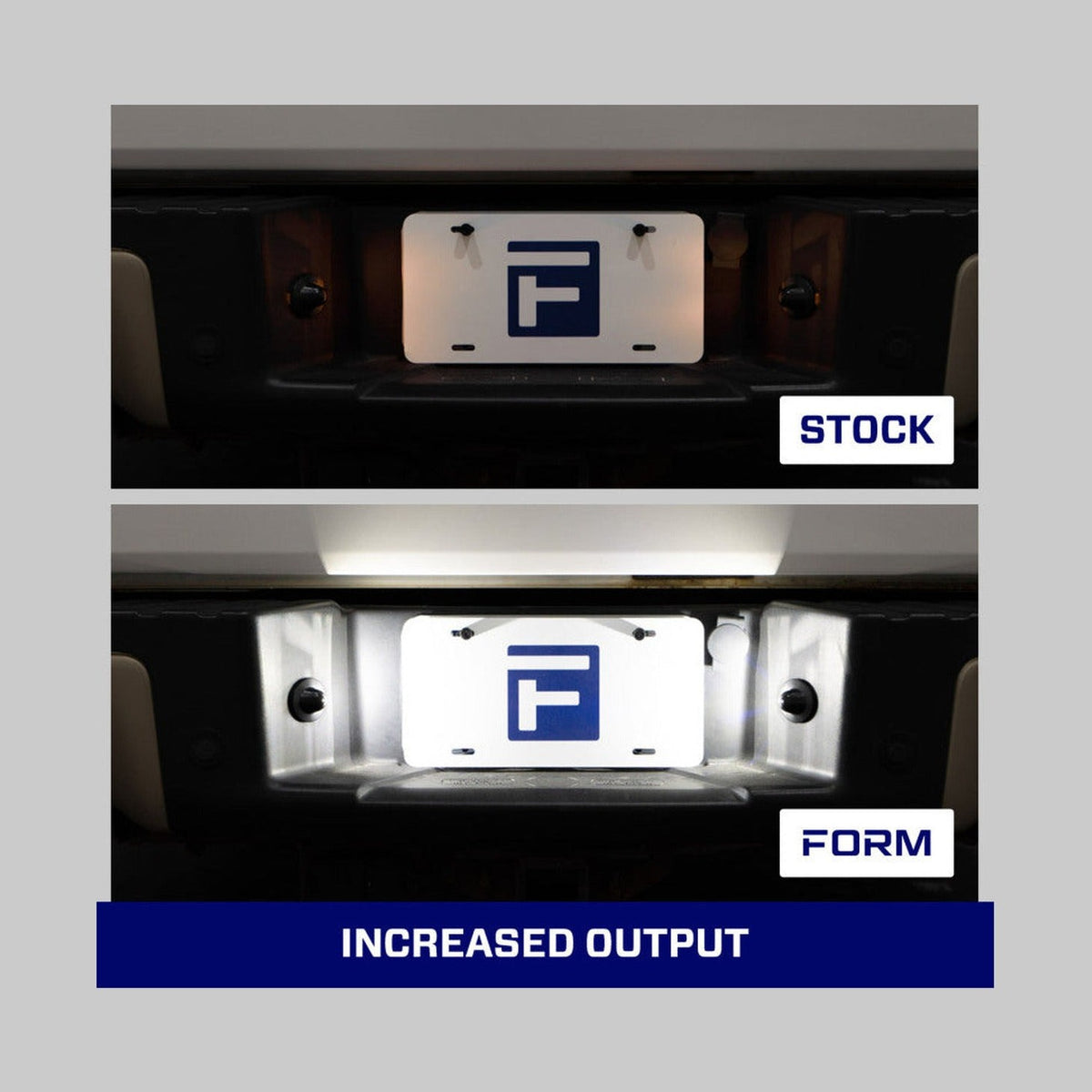 FORM Lighting Form Lighting 1990 F-150 LED License Plate Lights (Pair)