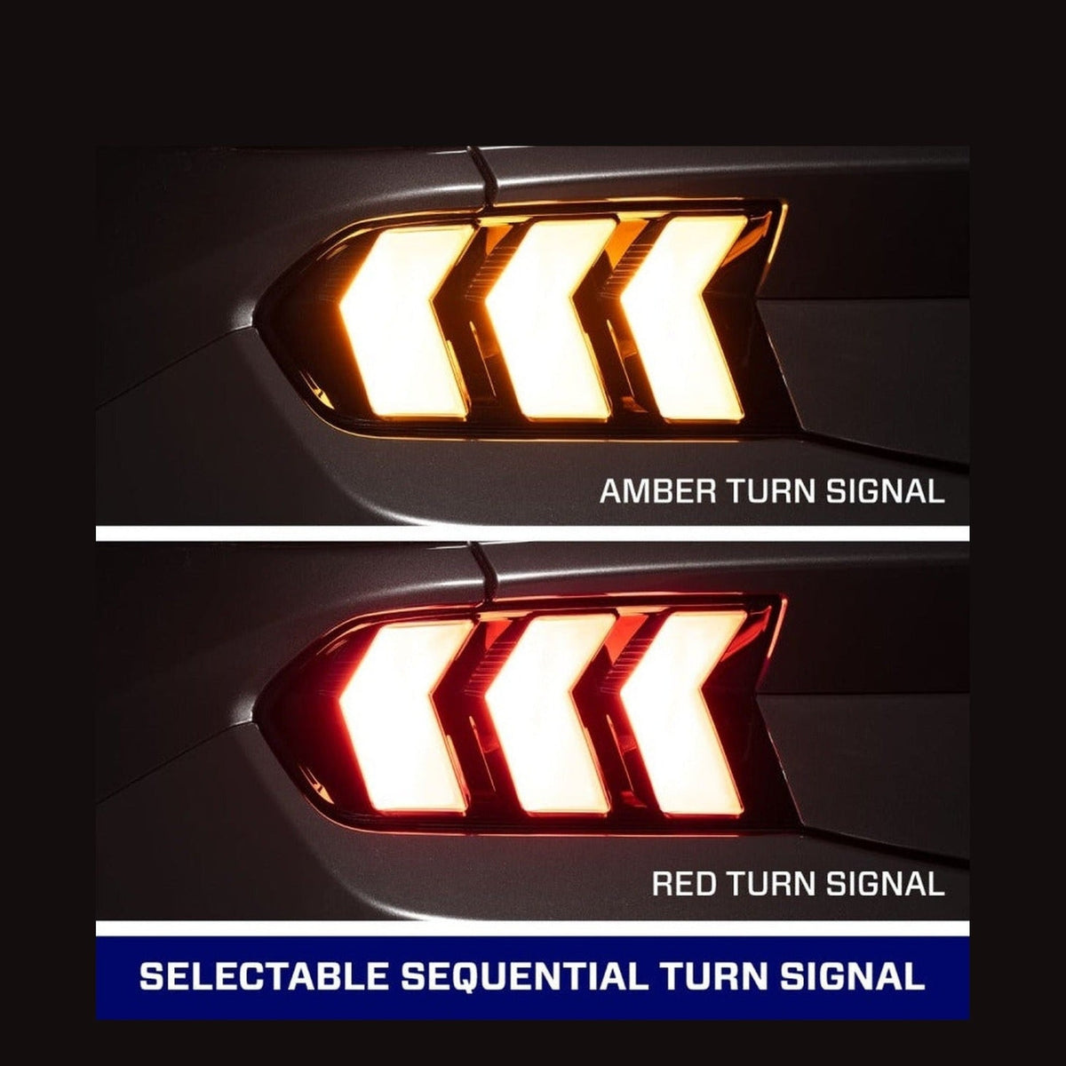 FORM Lighting Form Lighting 2024+ Ford Mustang Sequential LED Tail Lights Clear (Pair)