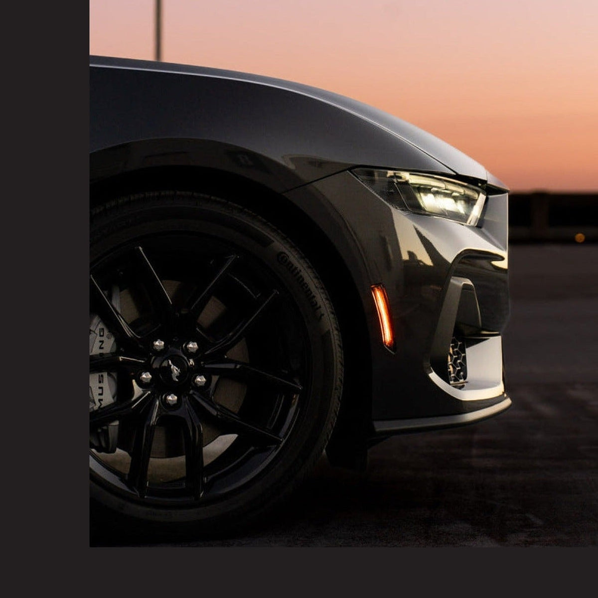 FORM Lighting Form Lighting 2024+ Mustang LED Sidemarkers Smoked (set)