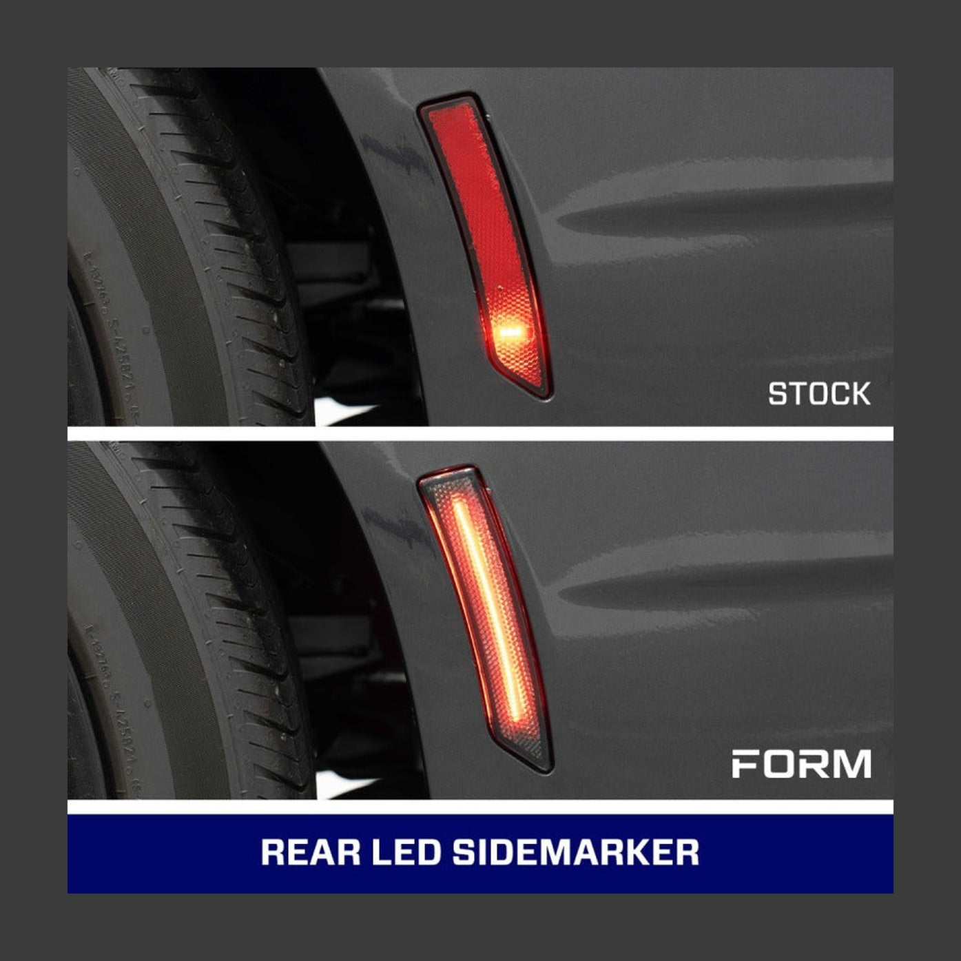 FORM Lighting Form Lighting 2024+ Mustang LED Sidemarkers Clear (set)