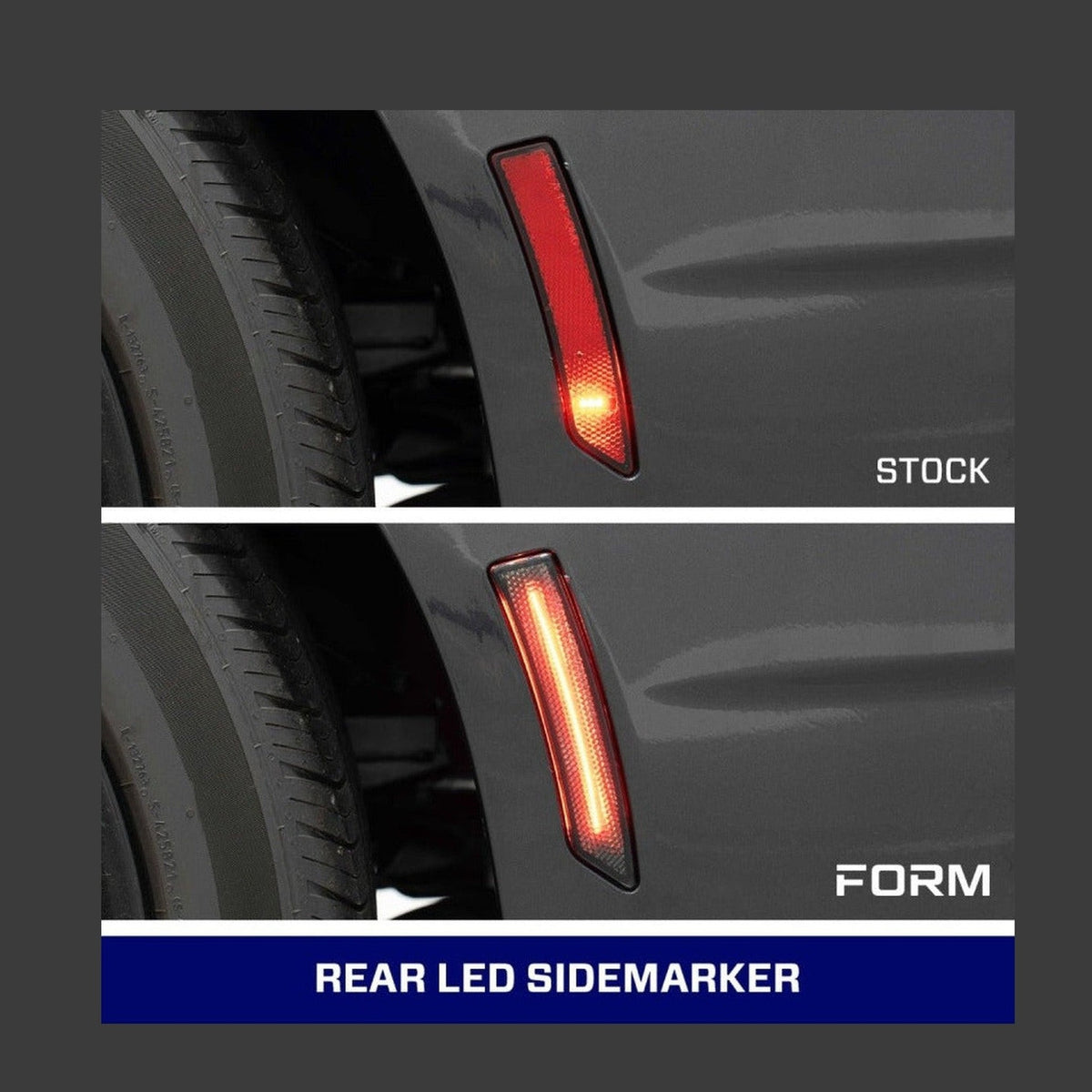 FORM Lighting Form Lighting 2024+ Mustang LED Sidemarkers Clear (set)
