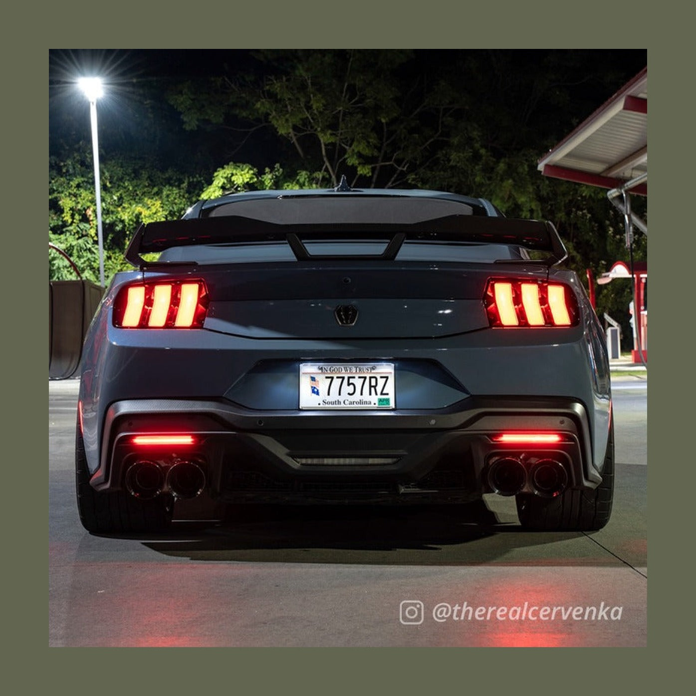 FORM Lighting Form Lighting 2018+ Mustang LED Rear Reflector Red (Pair)