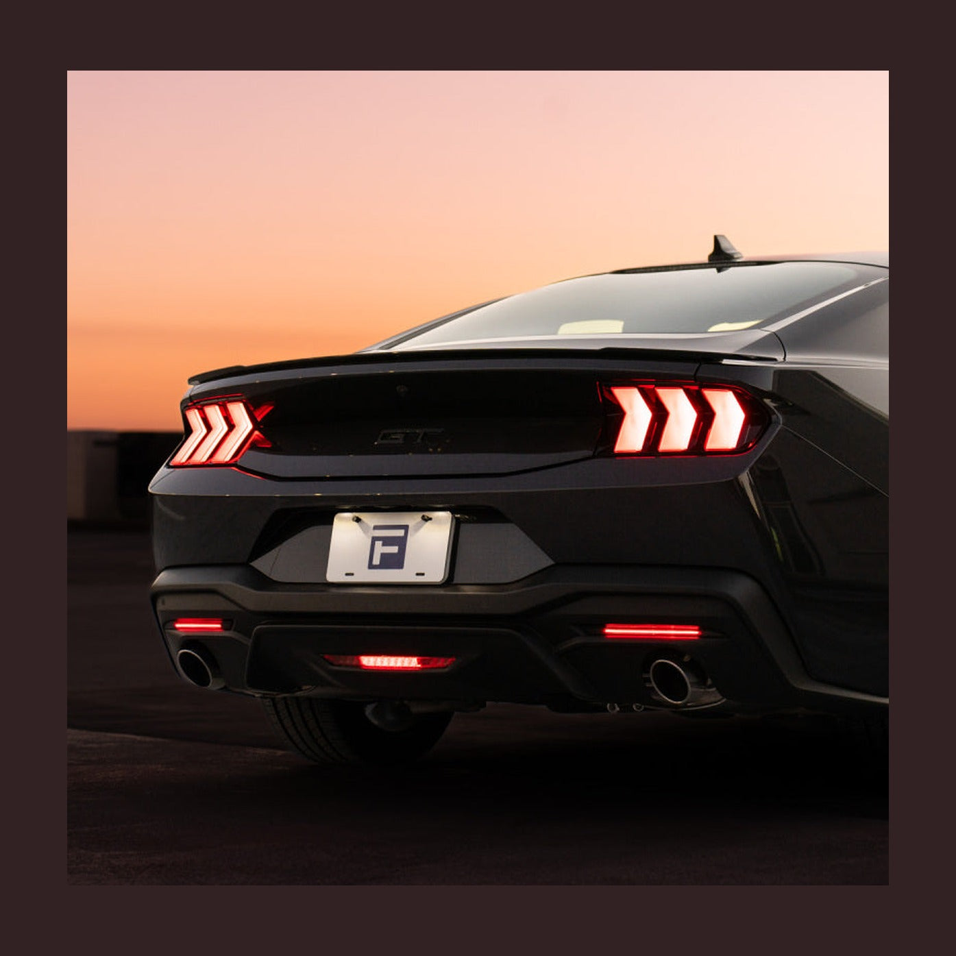 FORM Lighting Form Lighting 2024+ Mustang LED Rear Reflector Smoked (Pair)