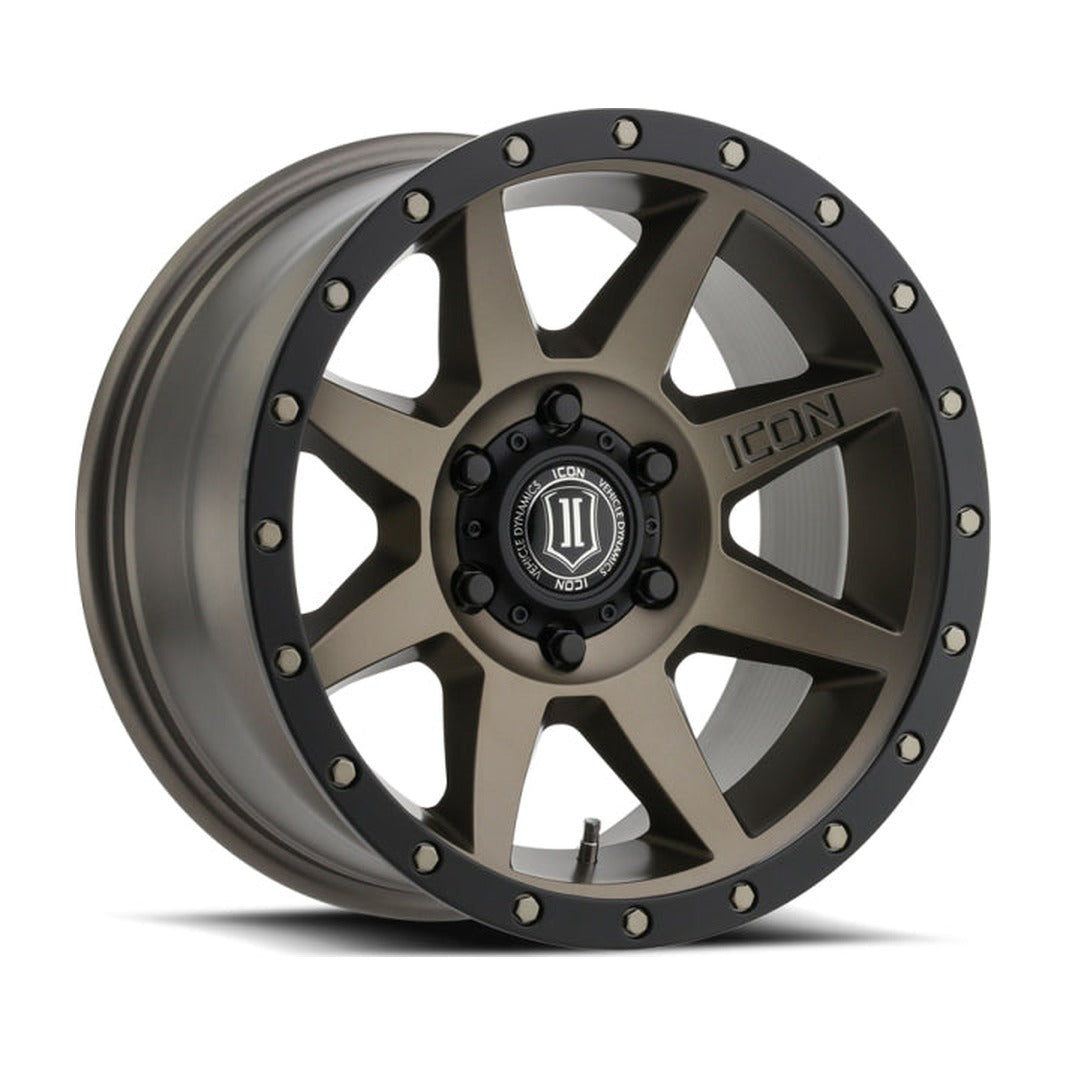ICON ICON Rebound 17x8.5 6x135 6mm Offset 5in BS 87.1mm Bore Bronze Wheel