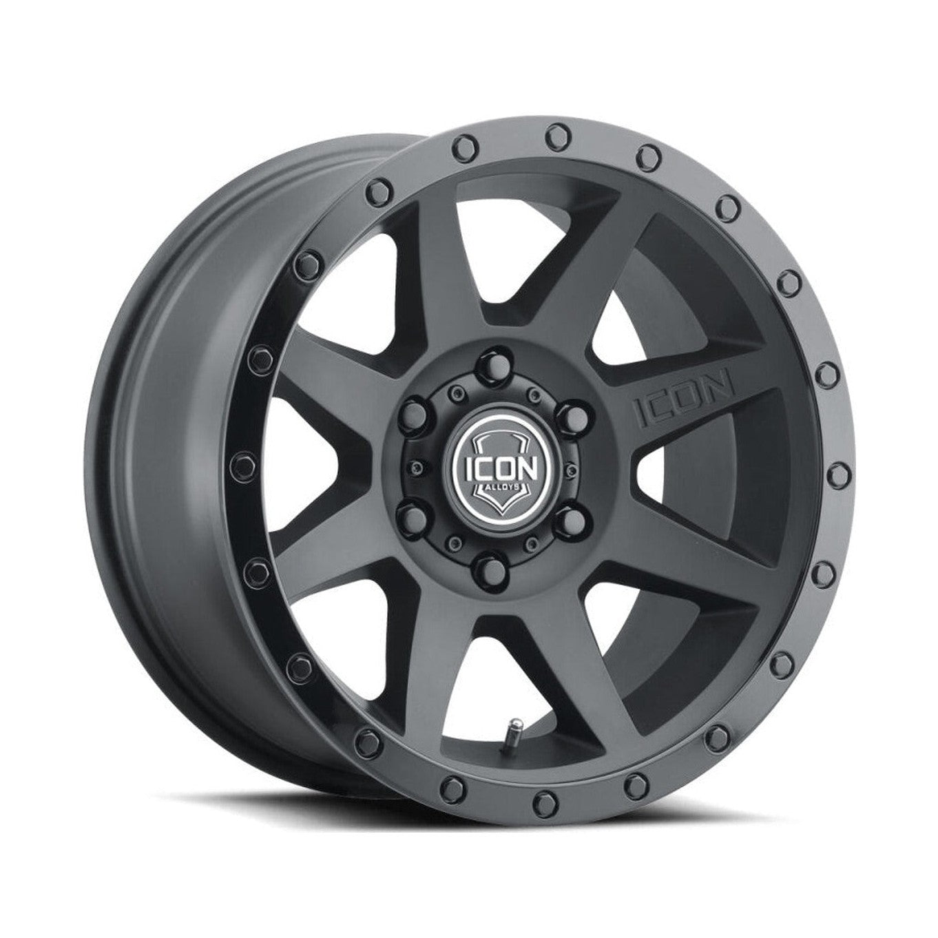 ICON ICON Rebound 18x9 6x135 6mm Offset 5.25in BS 87.1mm Bore Double Black Wheel