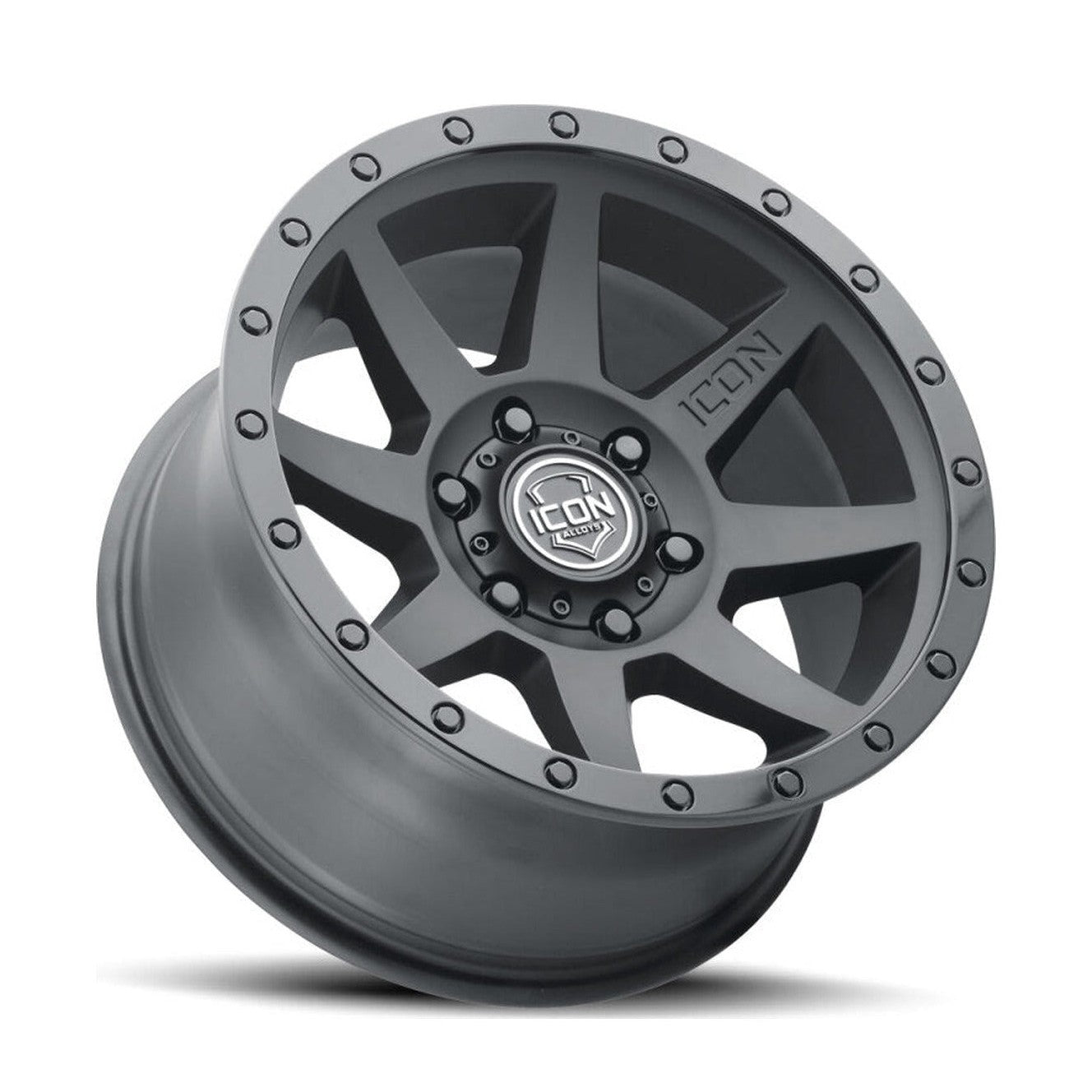 ICON ICON Rebound 18x9 6x135 6mm Offset 5.25in BS 87.1mm Bore Double Black Wheel