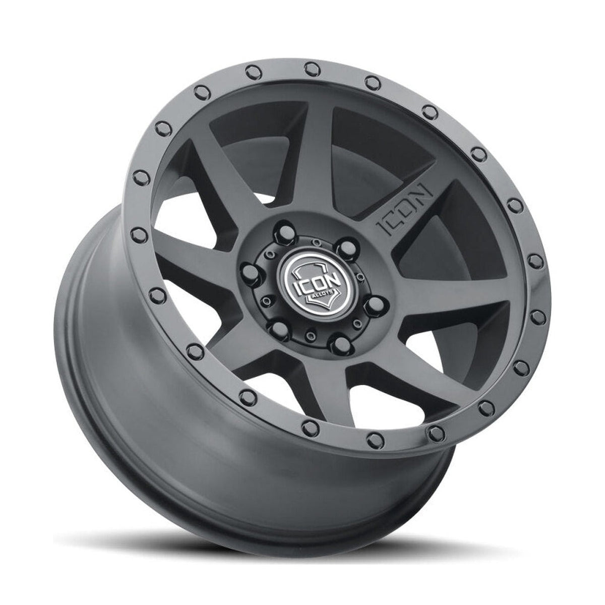 ICON ICON Rebound 18x9 6x135 6mm Offset 5.25in BS 87.1mm Bore Double Black Wheel