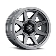 ICON ICON Rebound Pro 17x8.5 6x135 6mm Offset 5in BS 87.1mm Bore Titanium Wheel