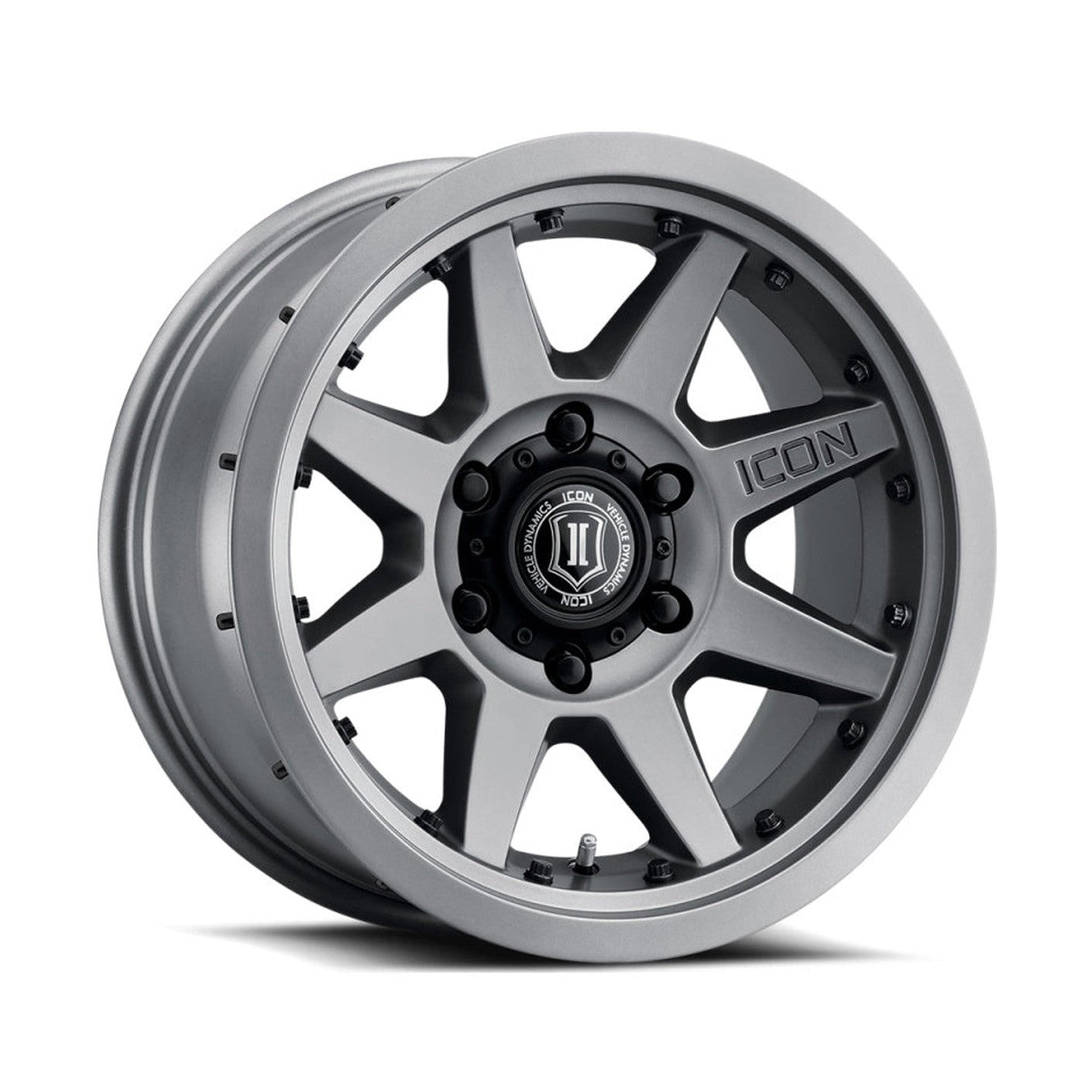 ICON ICON Rebound Pro 17x8.5 6x135 6mm Offset 5in BS 87.1mm Bore Titanium Wheel