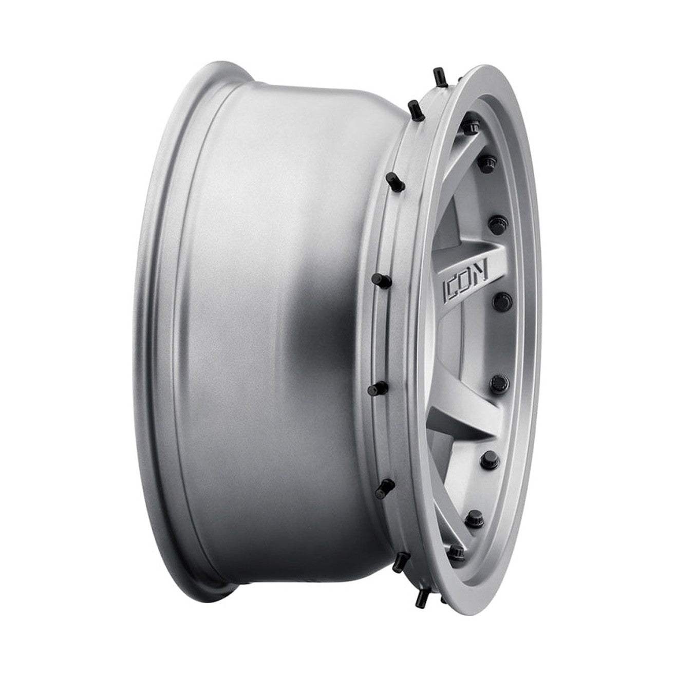 ICON ICON Rebound Pro 17x8.5 6x135 6mm Offset 5in BS 87.1mm Bore Titanium Wheel