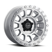 ICON ICON Hulse 17 X 8.5 6 X 135 6mm Offset 5in BS Silver Machined