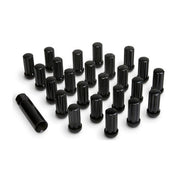 ICON ICON Alloys Lug Nut Kit Black - 14x1.5 - 24 Lug Nuts w/ Key