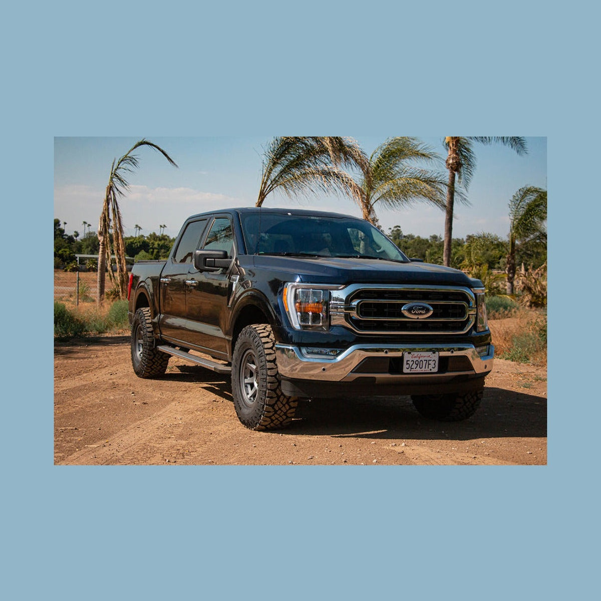 ICON ICON 2021+ Ford F-150 4WD 0-2.75in 2.5 Series Shocks VS IR Coilover Kit, installed