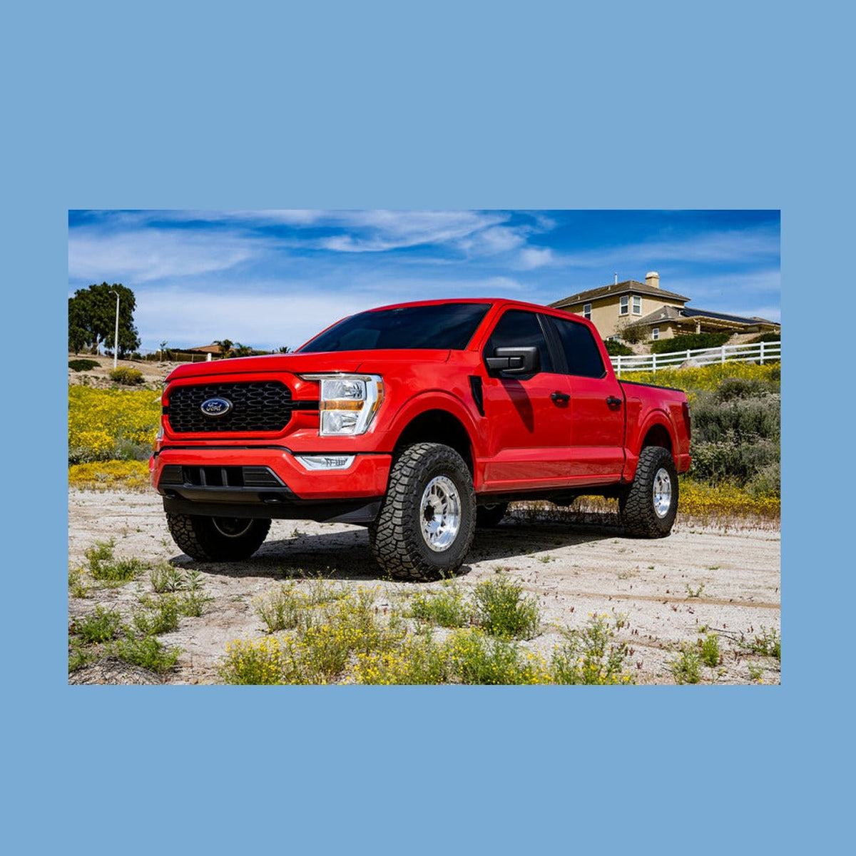 ICON ICON 21-23 Ford F150 4WD 3in Lift 2.5 VS IR Coilover Kit, installed