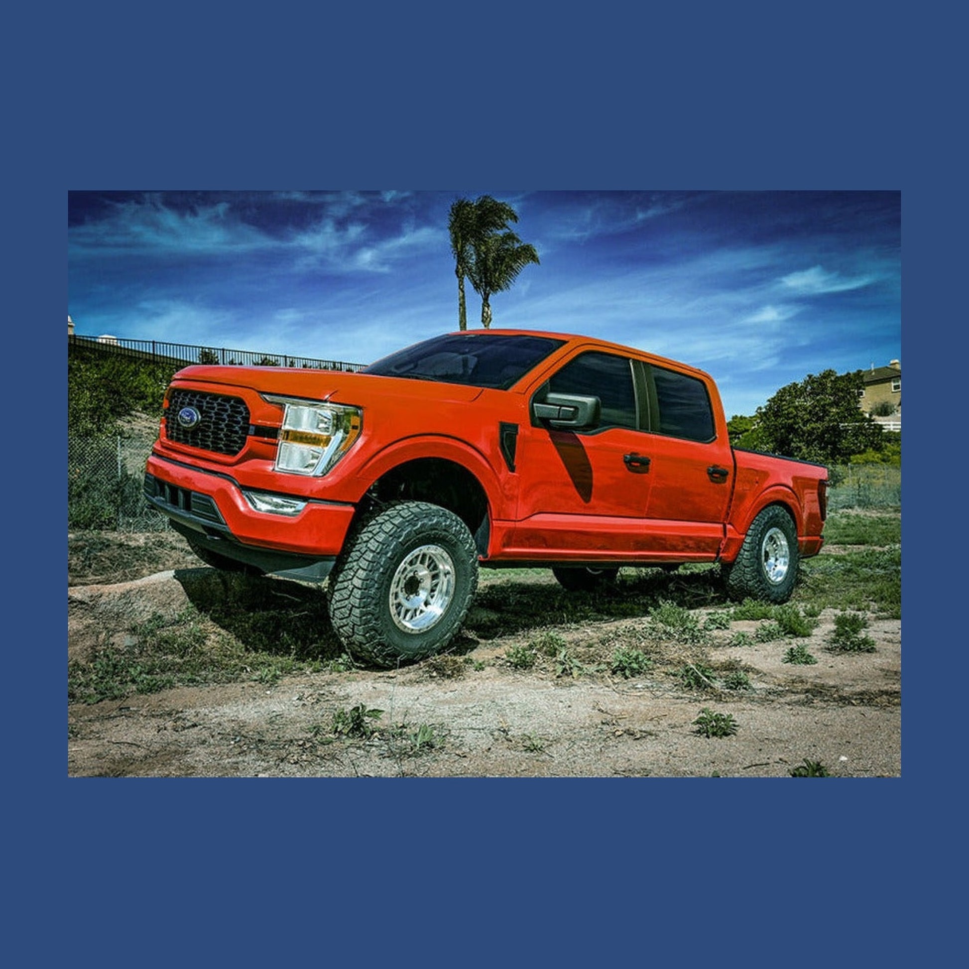 ICON ICON 21-23 Ford F150 4WD 3in Lift 2.5 VS IR Coilover Kit, installed