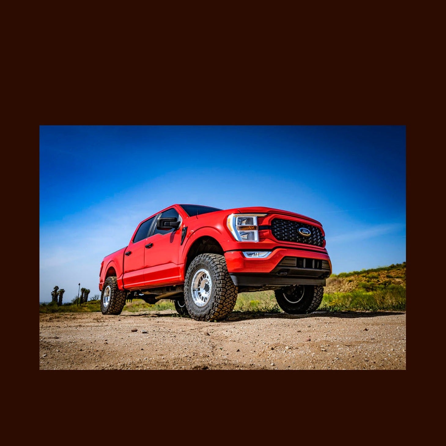 ICON ICON 21-23 Ford F150 Tremor 2.5-3in 2.5 Series VS RR Coilover Kit, installed