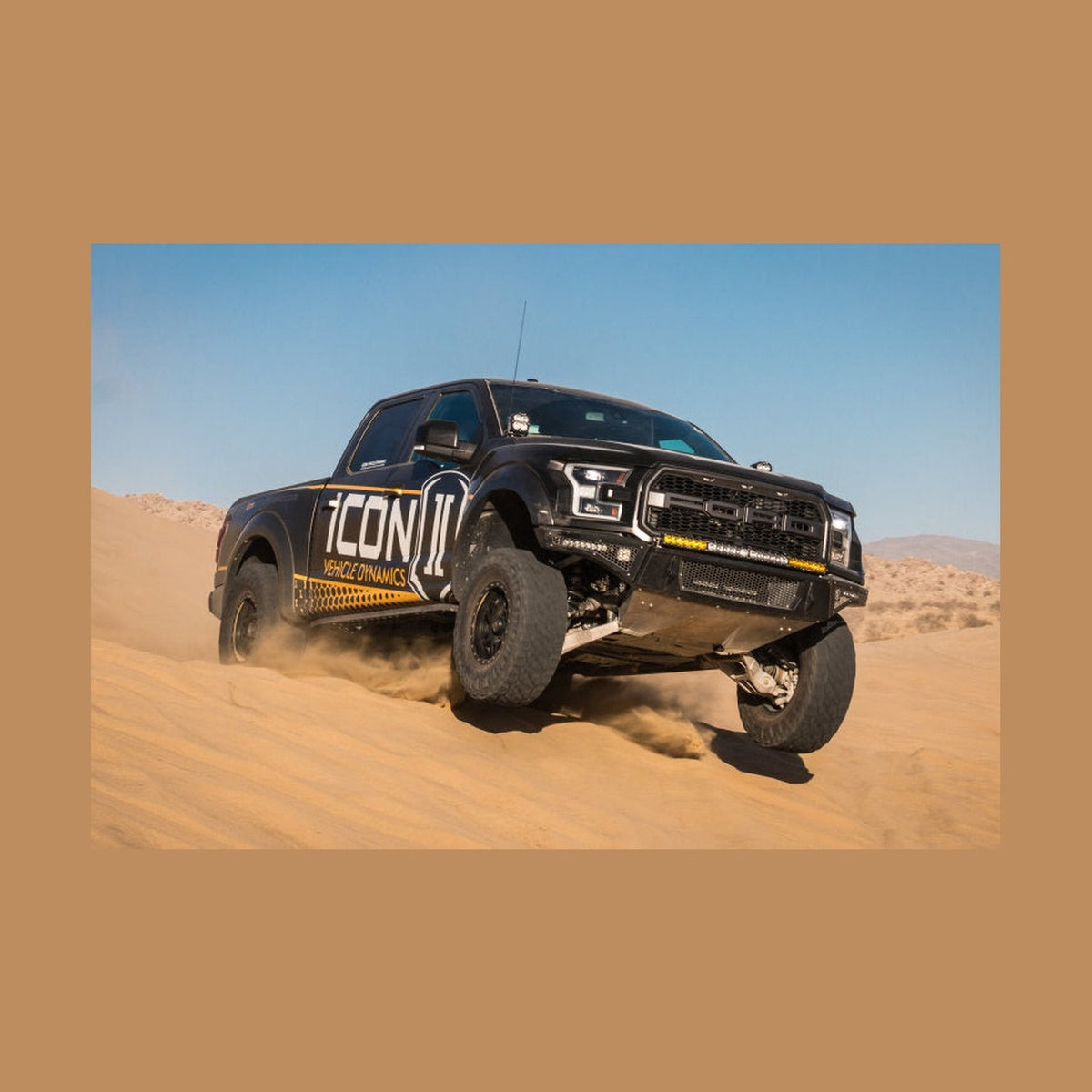ICON ICON 2017+ Ford Raptor Front 3.0 Series Shocks VS RR CDCV Coilover Kit, installed
