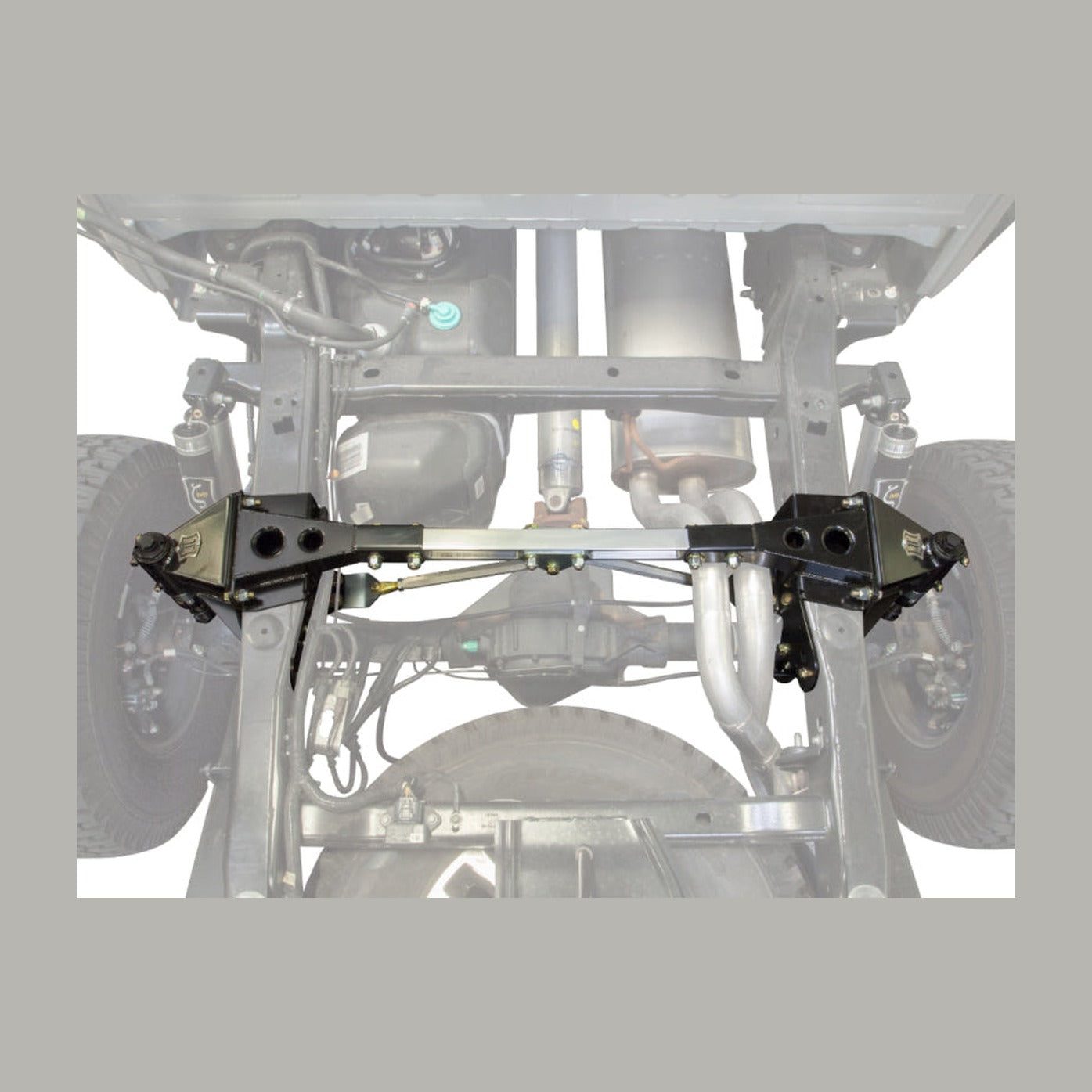 ICON ICON 10-14 Ford Raptor Rear Hydraulic Bump Stop Kit, installed