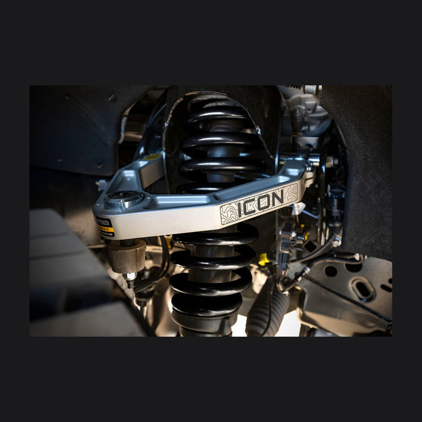 ICON ICON 21-24 Ford F-150 Raptor 2.25in. Lift Coil Spring Kit, installed
