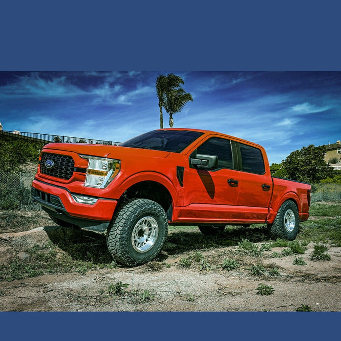 ICON ICON 21-23 Ford F150 Tubular UCA DJ Pro Kit, installed