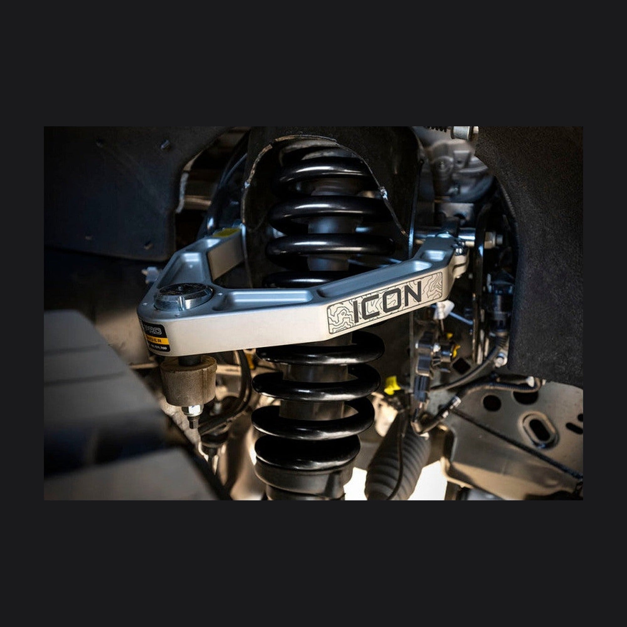 ICON ICON Ford F-150 Raptor Billet Upper Control ARM w/ Delta Joint Pro Kit, installed