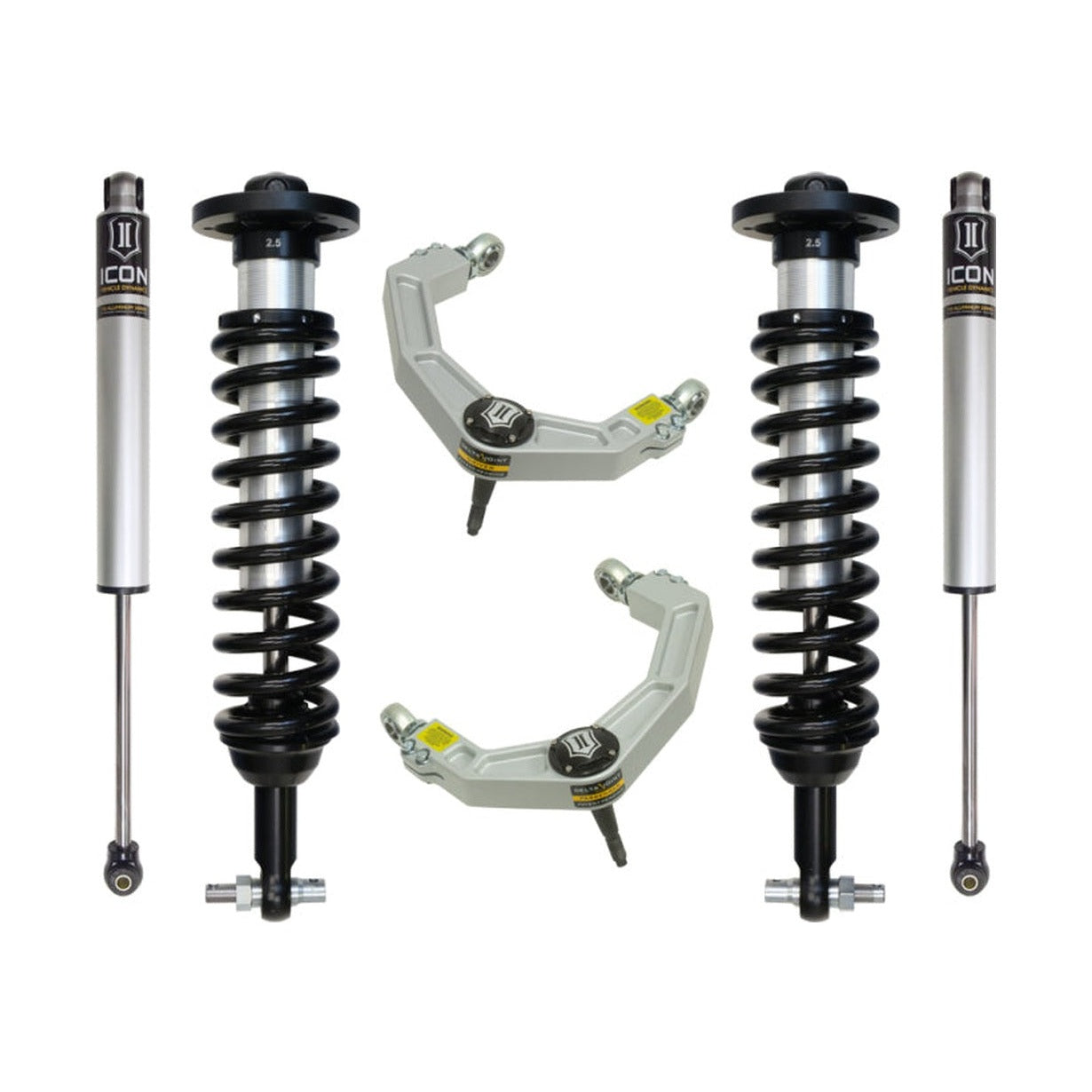 ICON ICON 2015+ Ford F-150 4WD 0-2.63in Stage 2 Suspension System w/Billet Uca