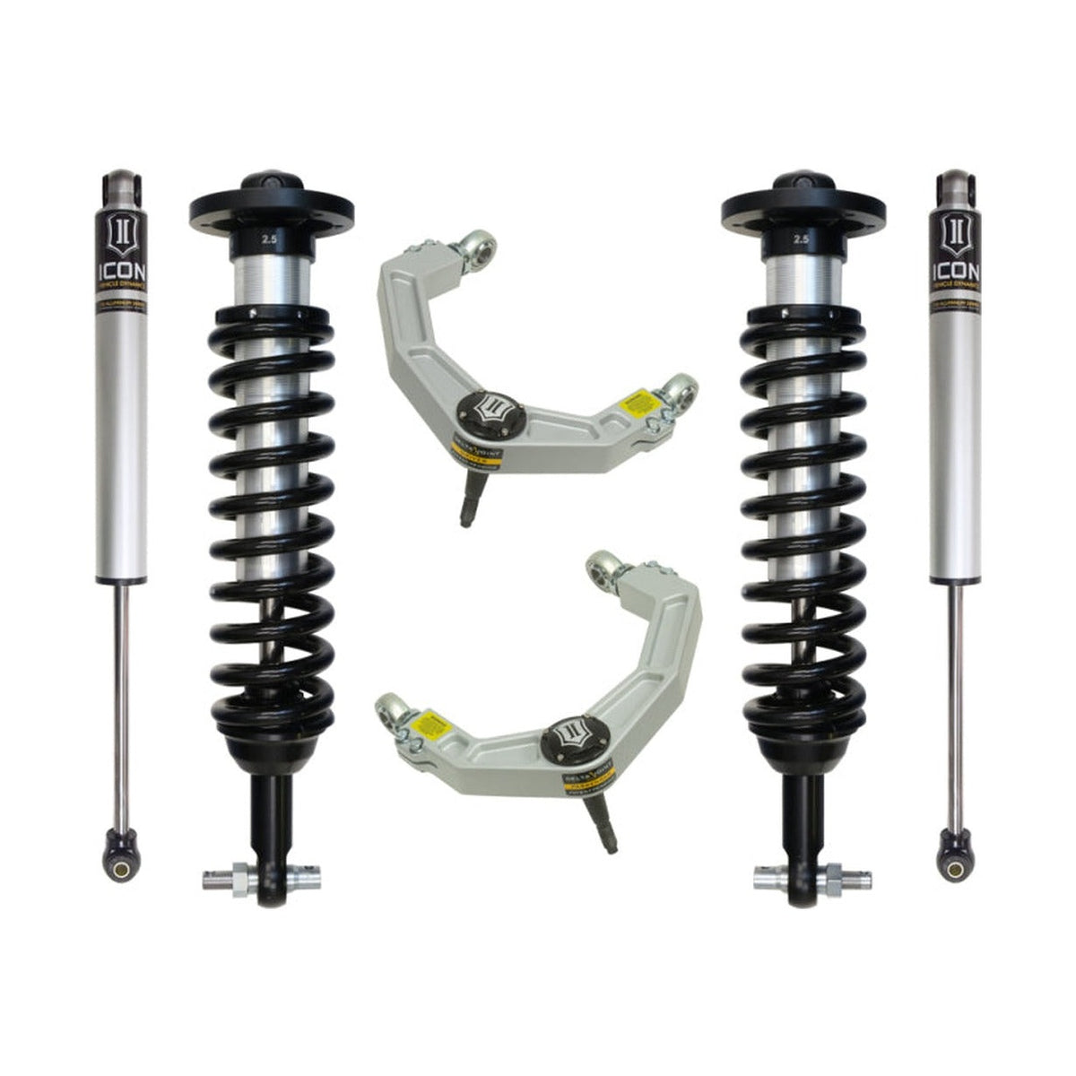 ICON ICON 2015+ Ford F-150 4WD 0-2.63in Stage 2 Suspension System w/Billet Uca