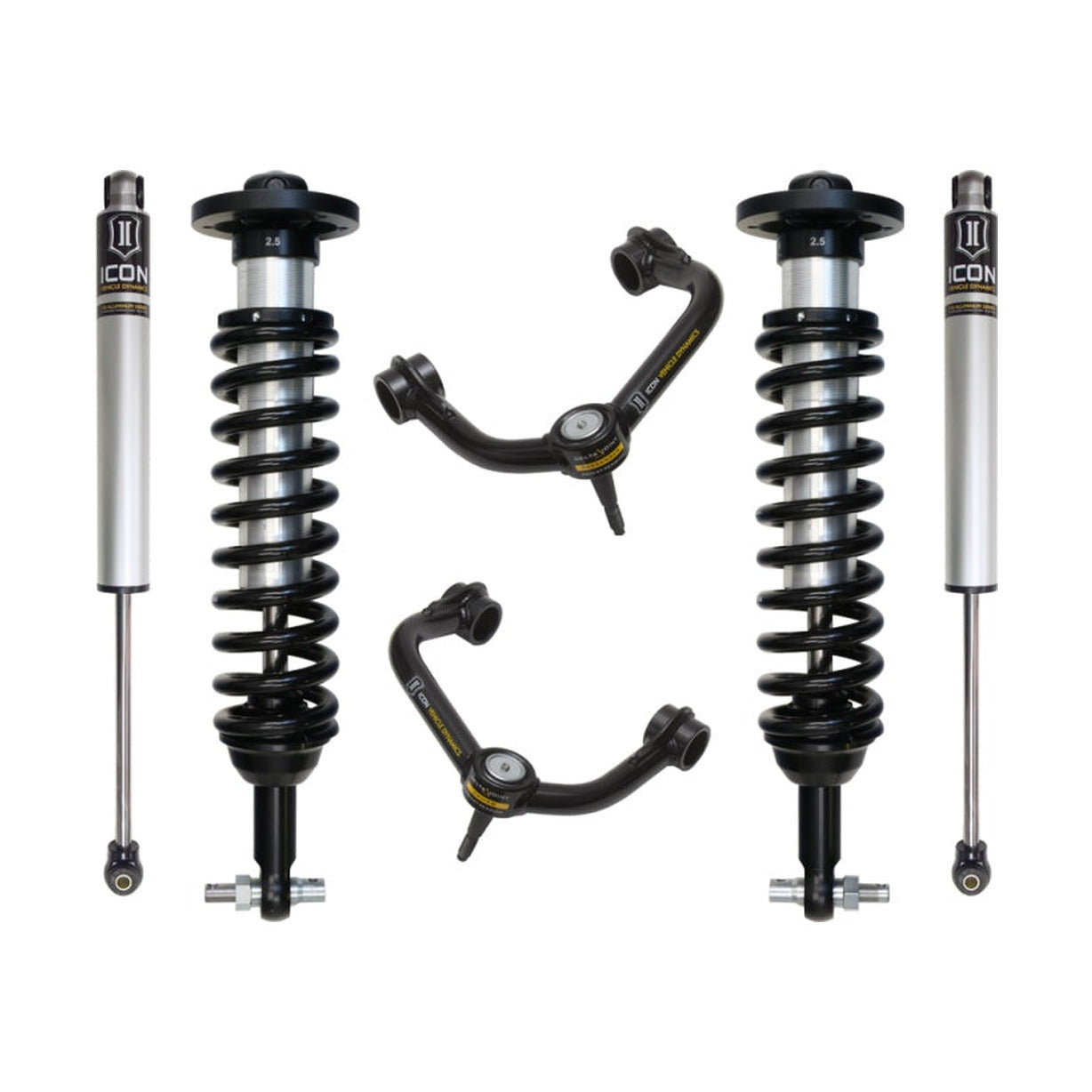 ICON ICON 2015+ Ford F-150 4WD 0-2.63in Stage 2 Suspension System w/Tubular Uca