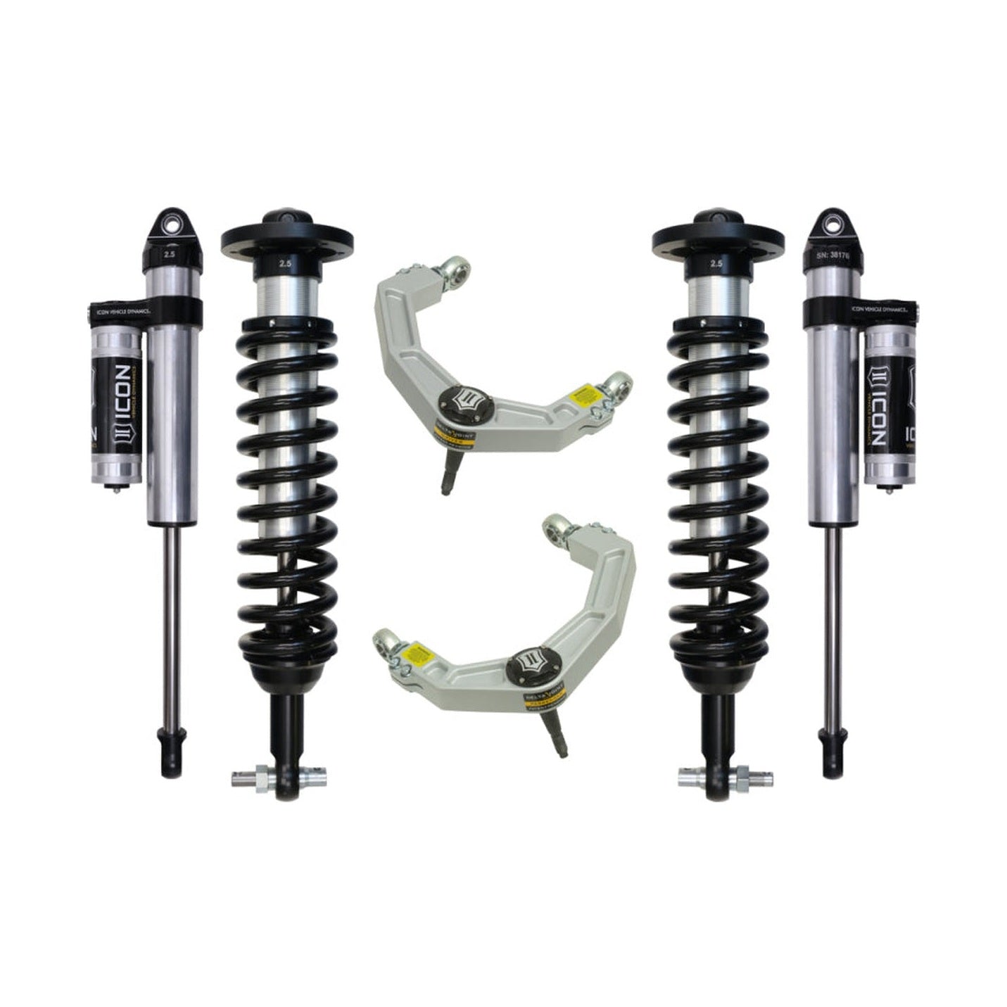 ICON ICON 2015+ Ford F-150 4WD 0-2.63in Stage 3 Suspension System w/Billet Uca