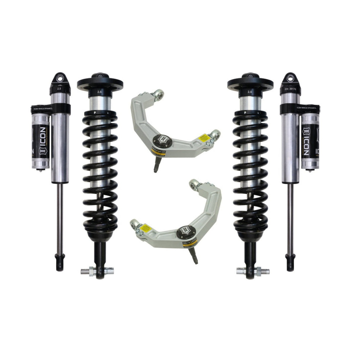 ICON ICON 2015+ Ford F-150 4WD 0-2.63in Stage 3 Suspension System w/Billet Uca