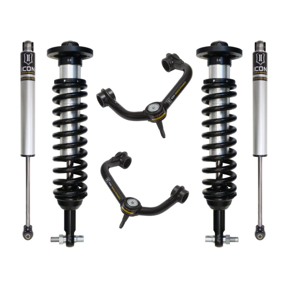 ICON ICON 2015+ Ford F-150 2WD 0-3in Stage 2 Suspension System w/Tubular Uca