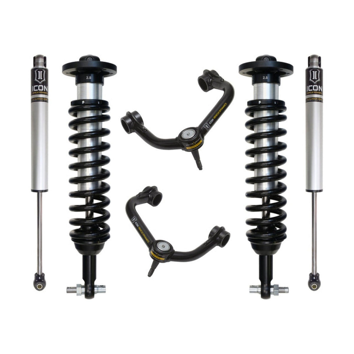 ICON ICON 2015+ Ford F-150 2WD 0-3in Stage 2 Suspension System w/Tubular Uca