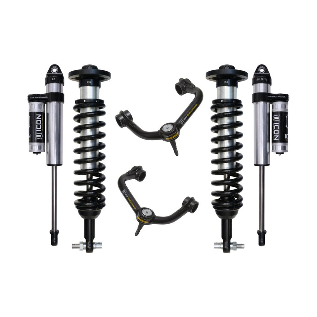 ICON ICON 2015+ Ford F-150 2WD 0-3in Stage 3 Suspension System w/Tubular Uca