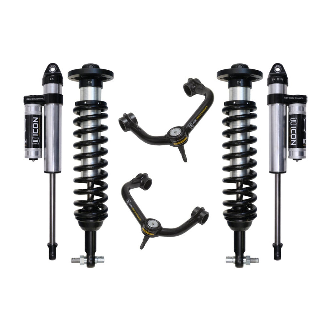 ICON ICON 2015+ Ford F-150 2WD 0-3in Stage 3 Suspension System w/Tubular Uca