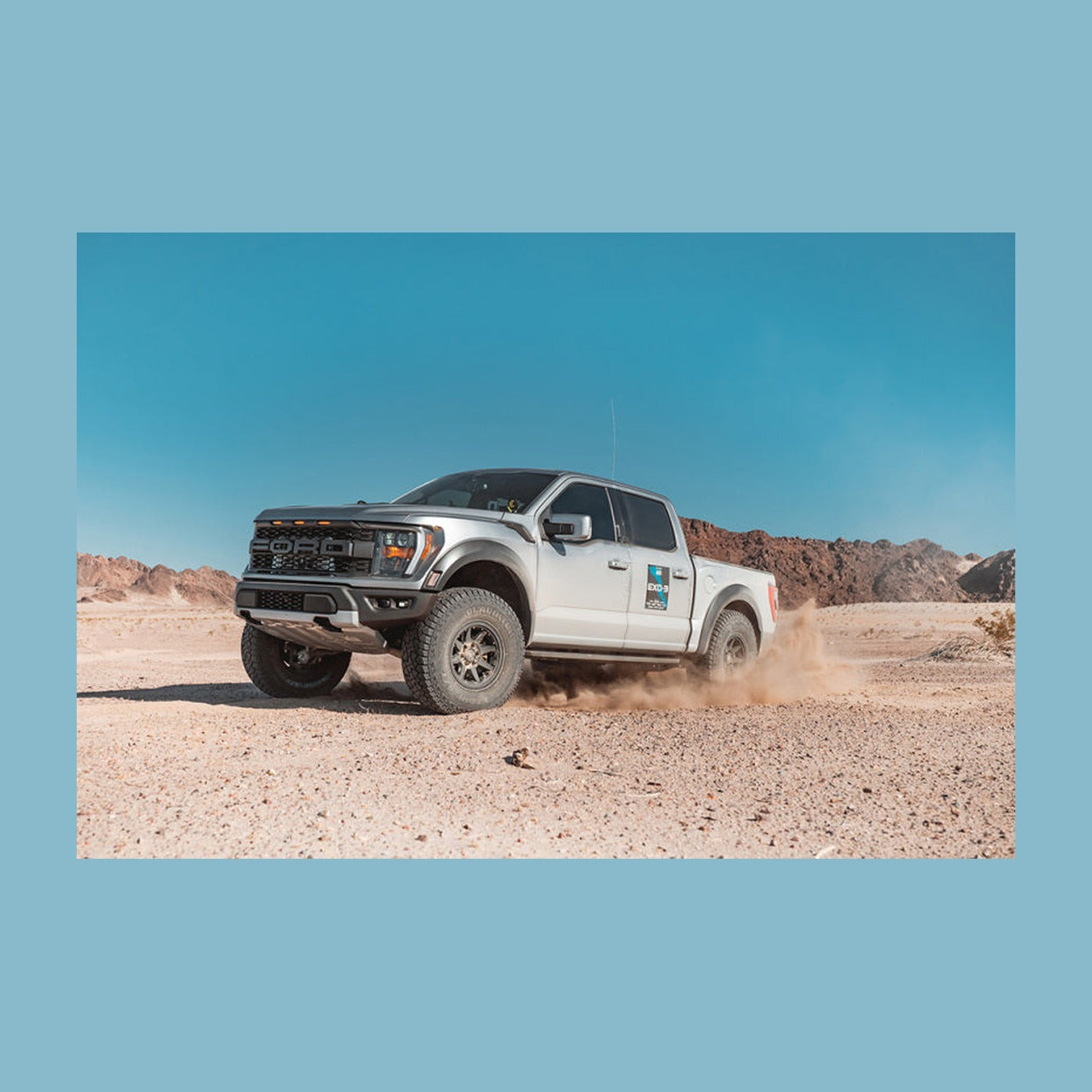 ICON ICON 21-24 Ford F-150 Raptor 2-2.25in Lift Stage 1 Suspension System, installed