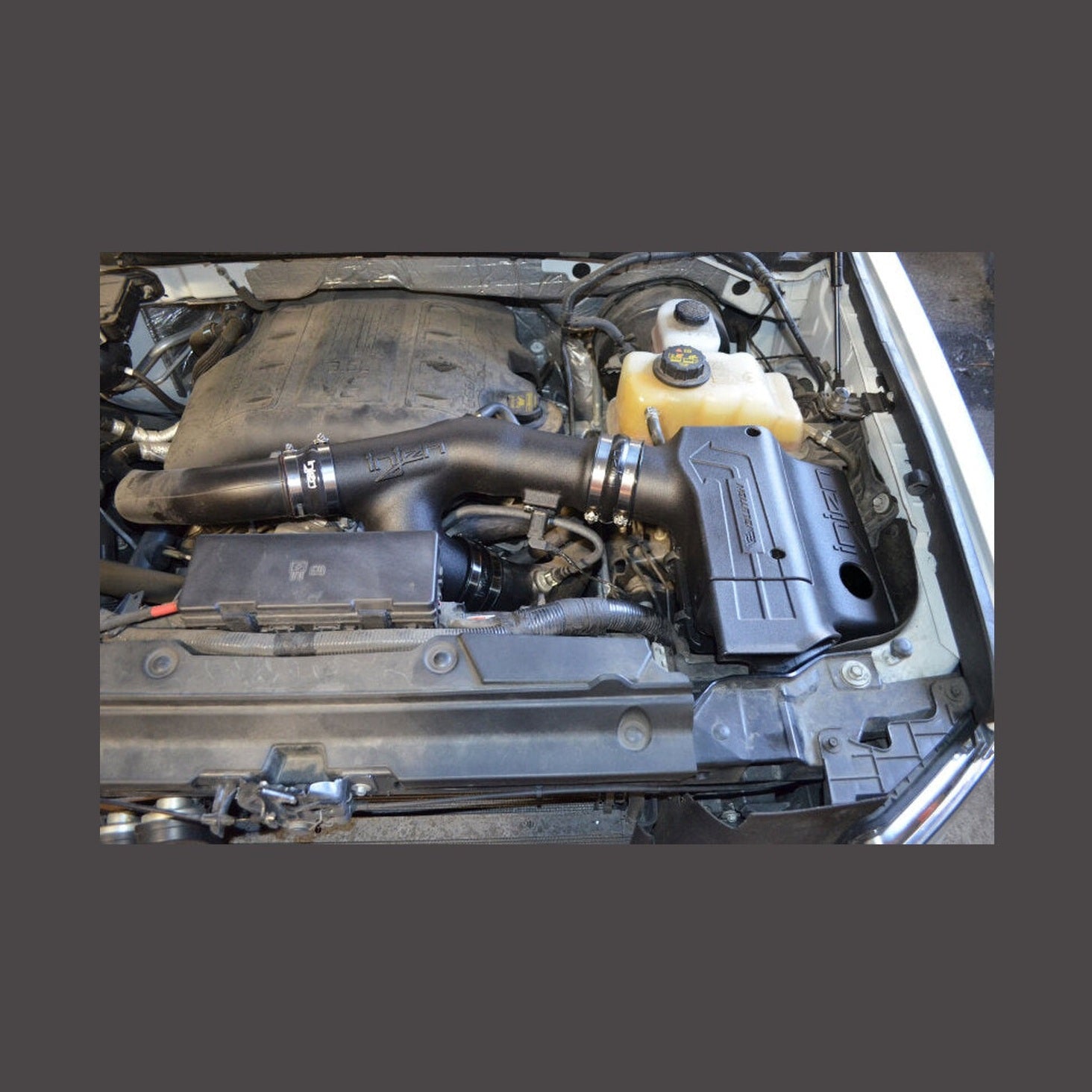 Injen Injen 11-14 Ford F-150 3.5L V6 Ecoboost Evolution Intake, installed