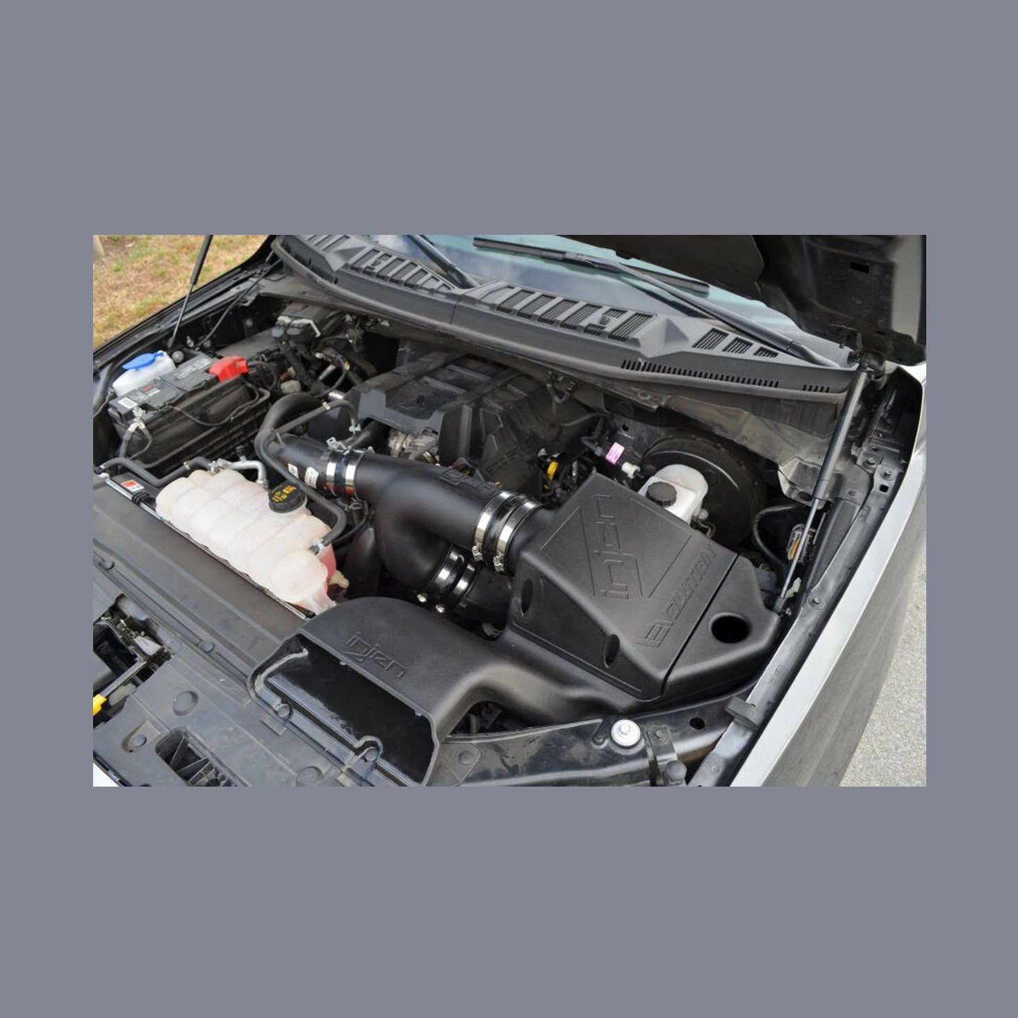 Injen Injen 2015+ Ford F-150 2.7L/3.5L V6 EcoBoost Evolution Intake, installed
