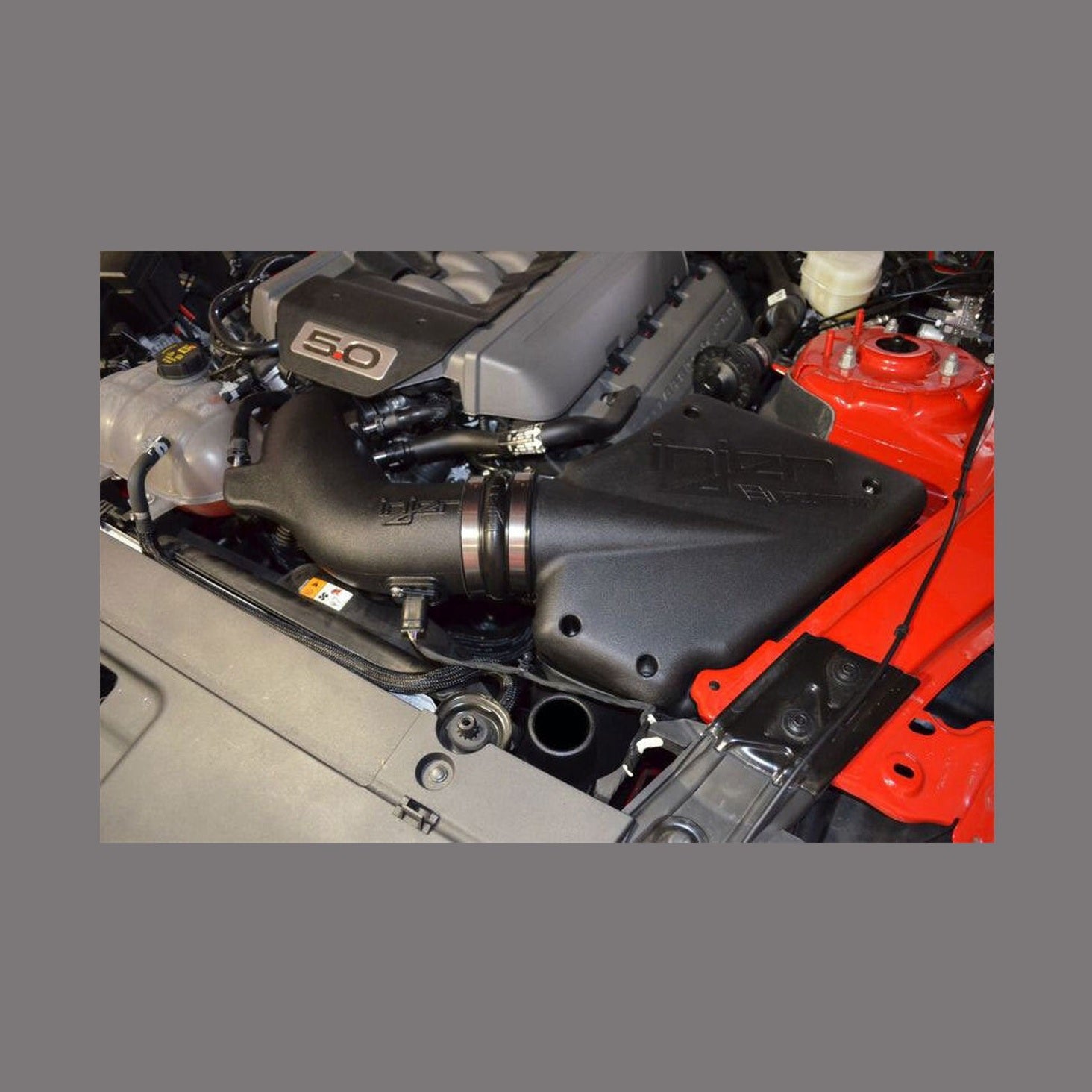 Injen Injen 15-17 Ford Mustang GT 5.0L V8 Evolution Intake, installed