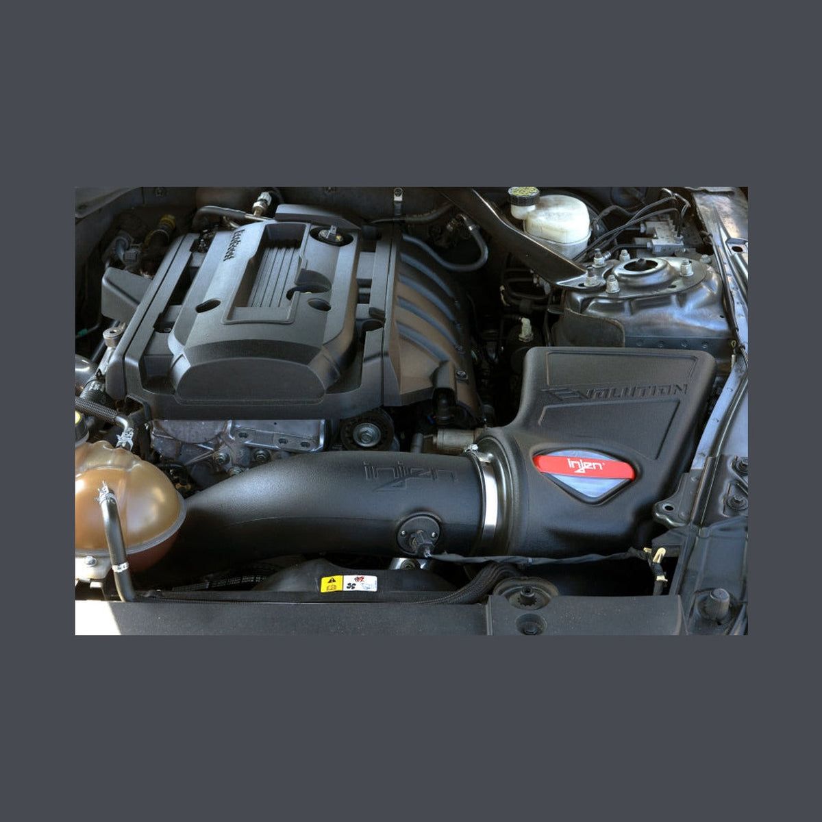Injen Injen 15-22 Ford Mustang L4-2.3L Turbo Evolution Cold Air Intake, installed